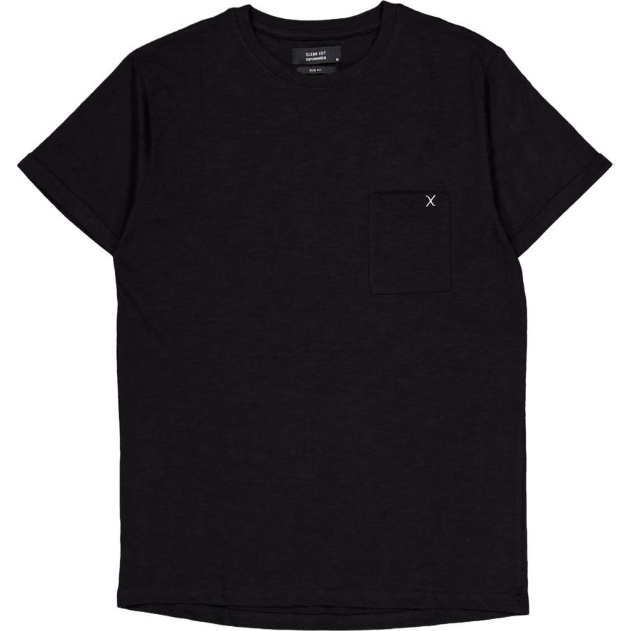 Kolding Organic Tee S/s Black 02
