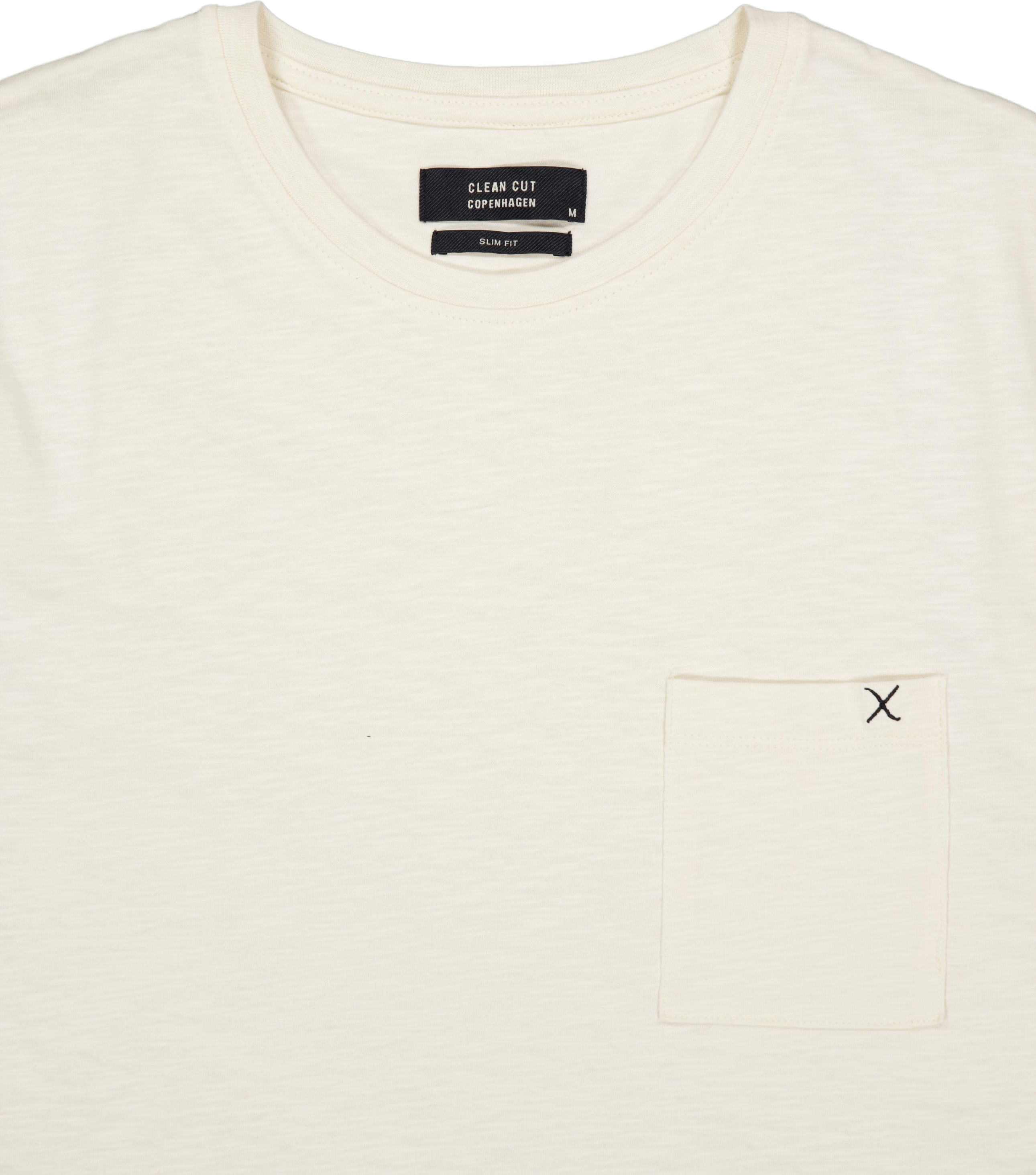 Kolding Organic Tee S/s Ecru - Bild 3