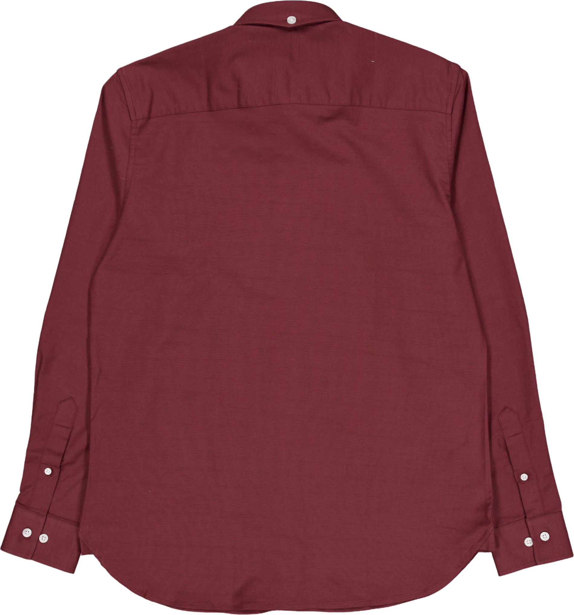 Oxford Stretch Plain L/s Dark Plum - Bild 2