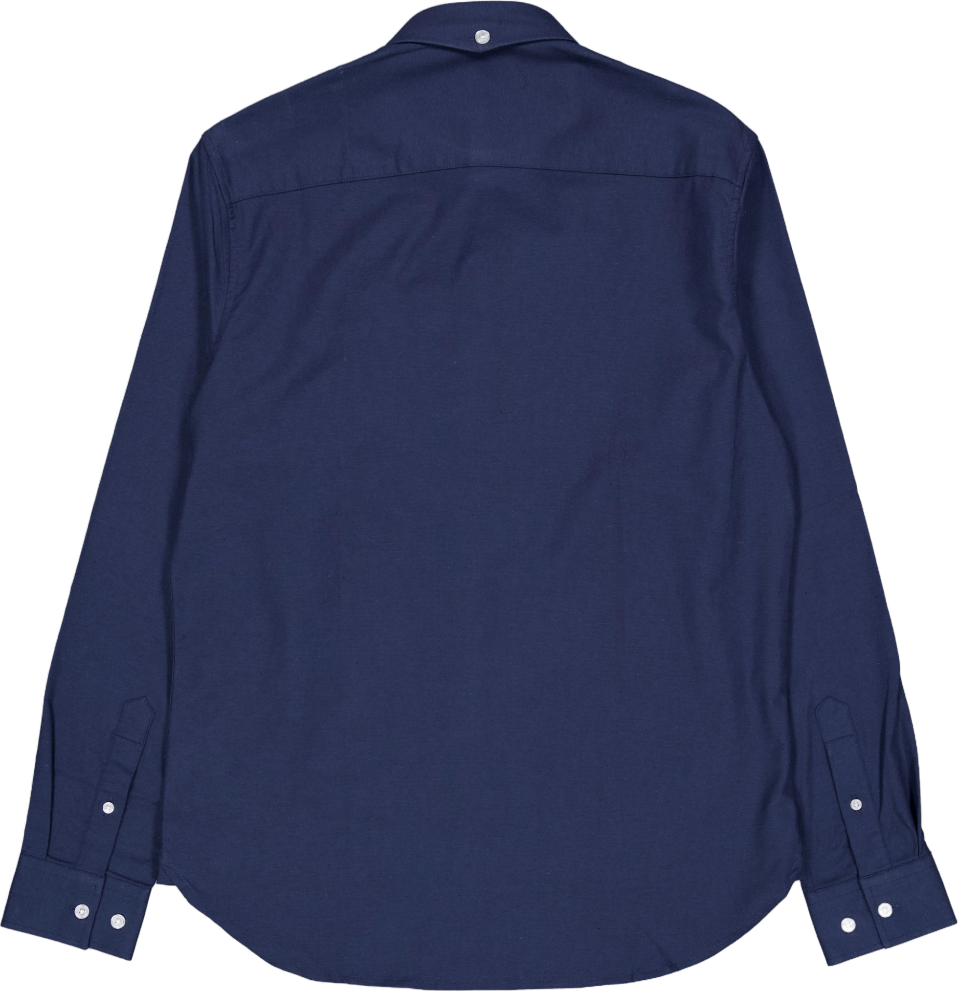 Oxford Stretch Plain L/s Navy 01 - Bild 2