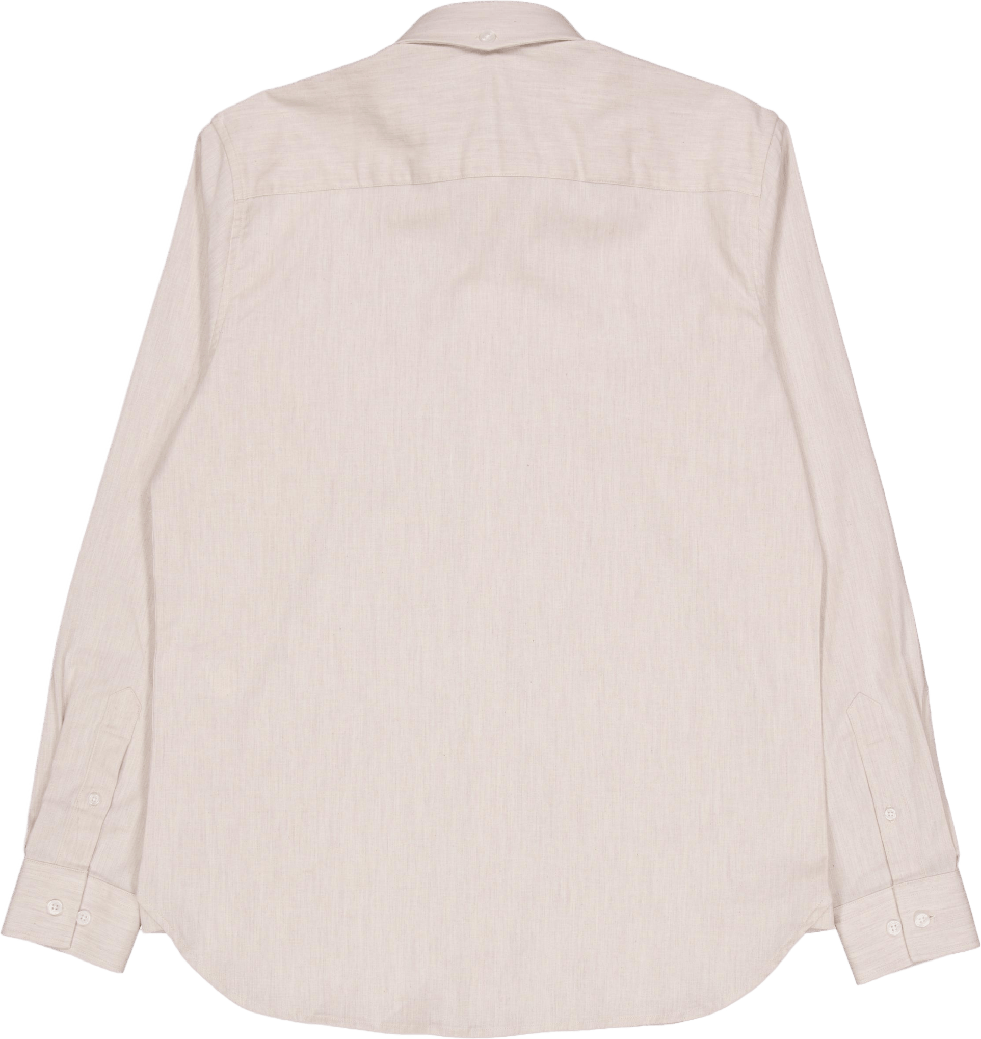Oxford Stretch Plain L/s Sand Melange - Bild 2