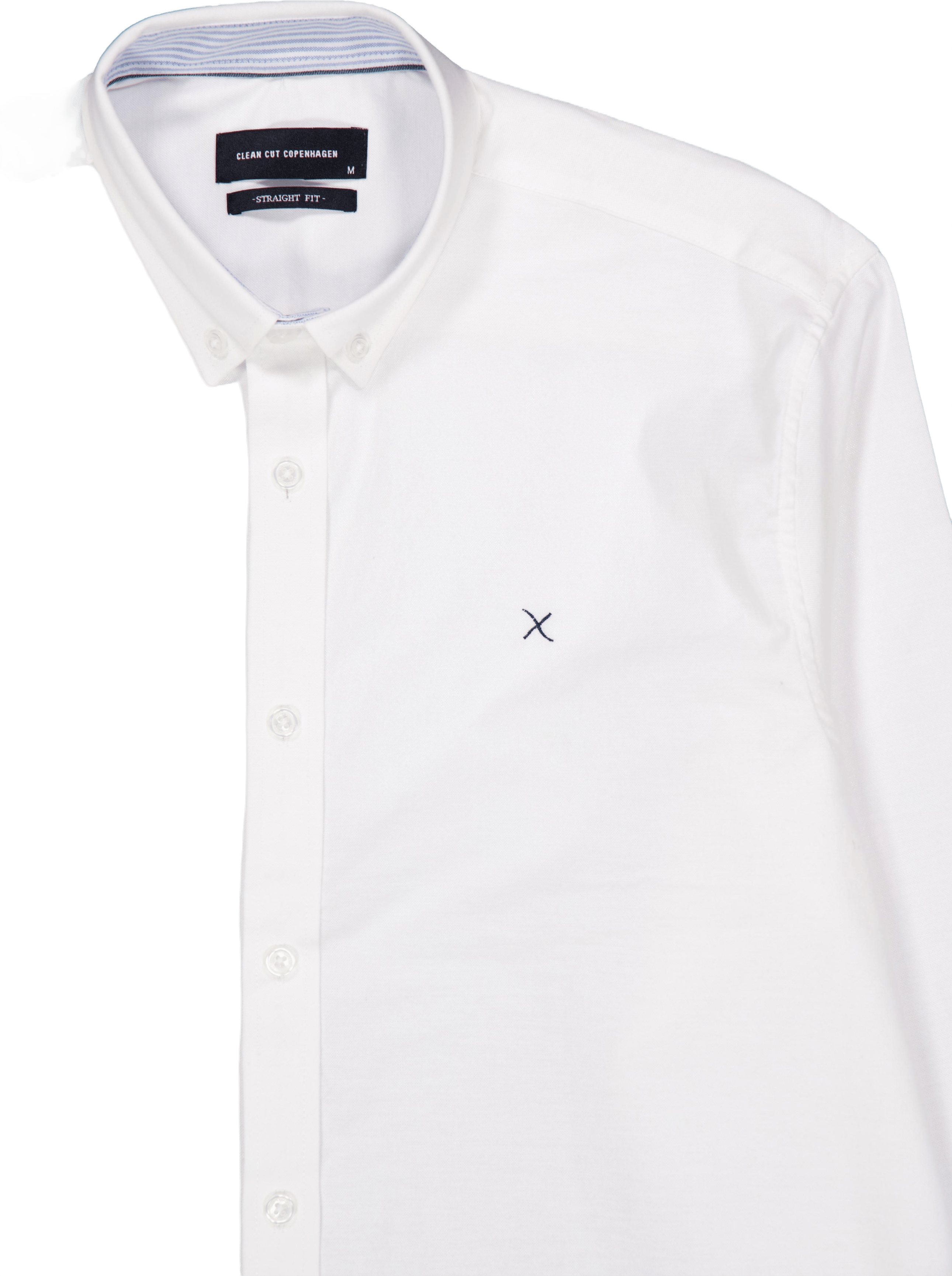 Oxford Stretch Plain L/s White 01 - Bild 3