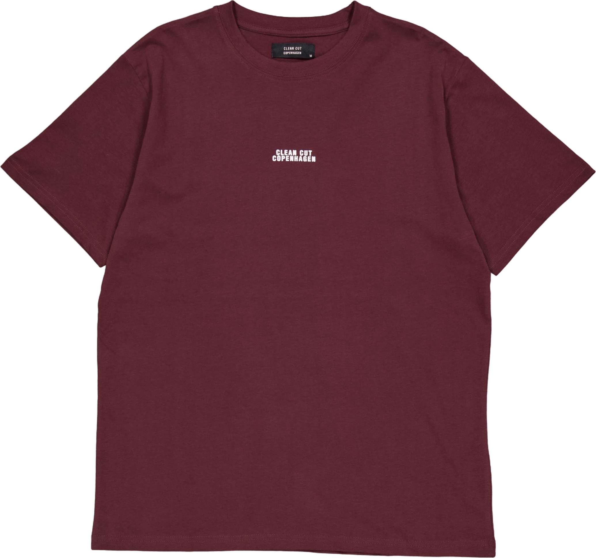 Cohen Brushed Tee Ss Dark Plum