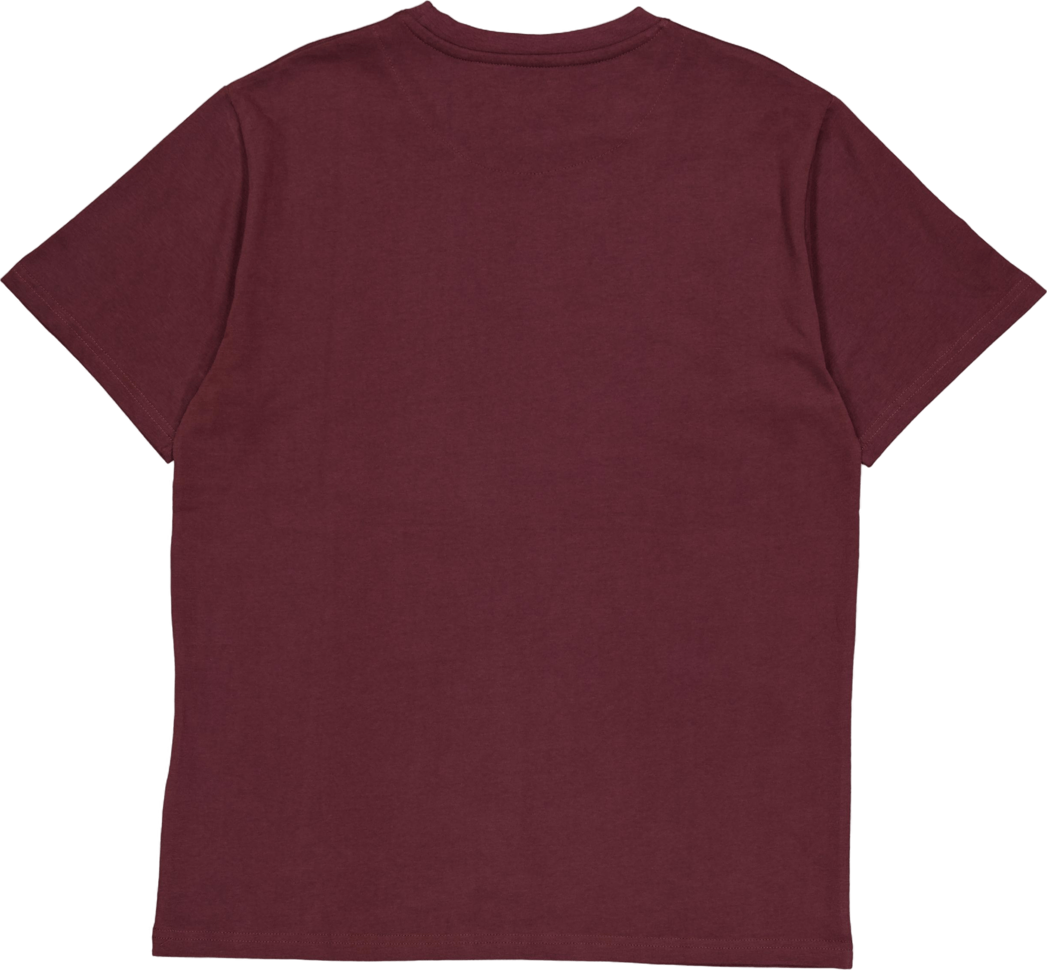 Cohen Brushed Tee Ss Dark Plum - Bild 2
