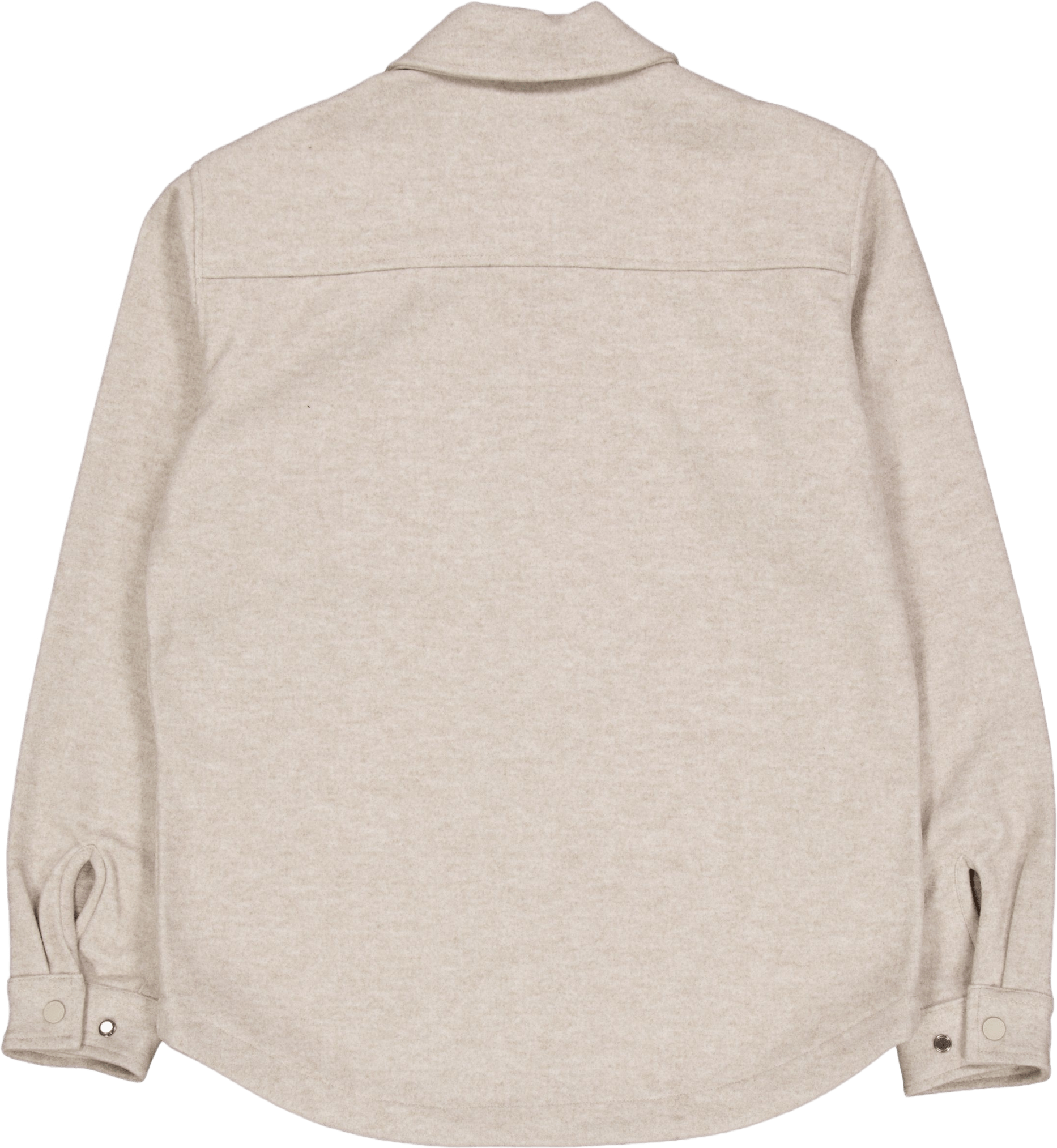 Dean Bonded Overshirt Soft Sand Melange - Bild 2