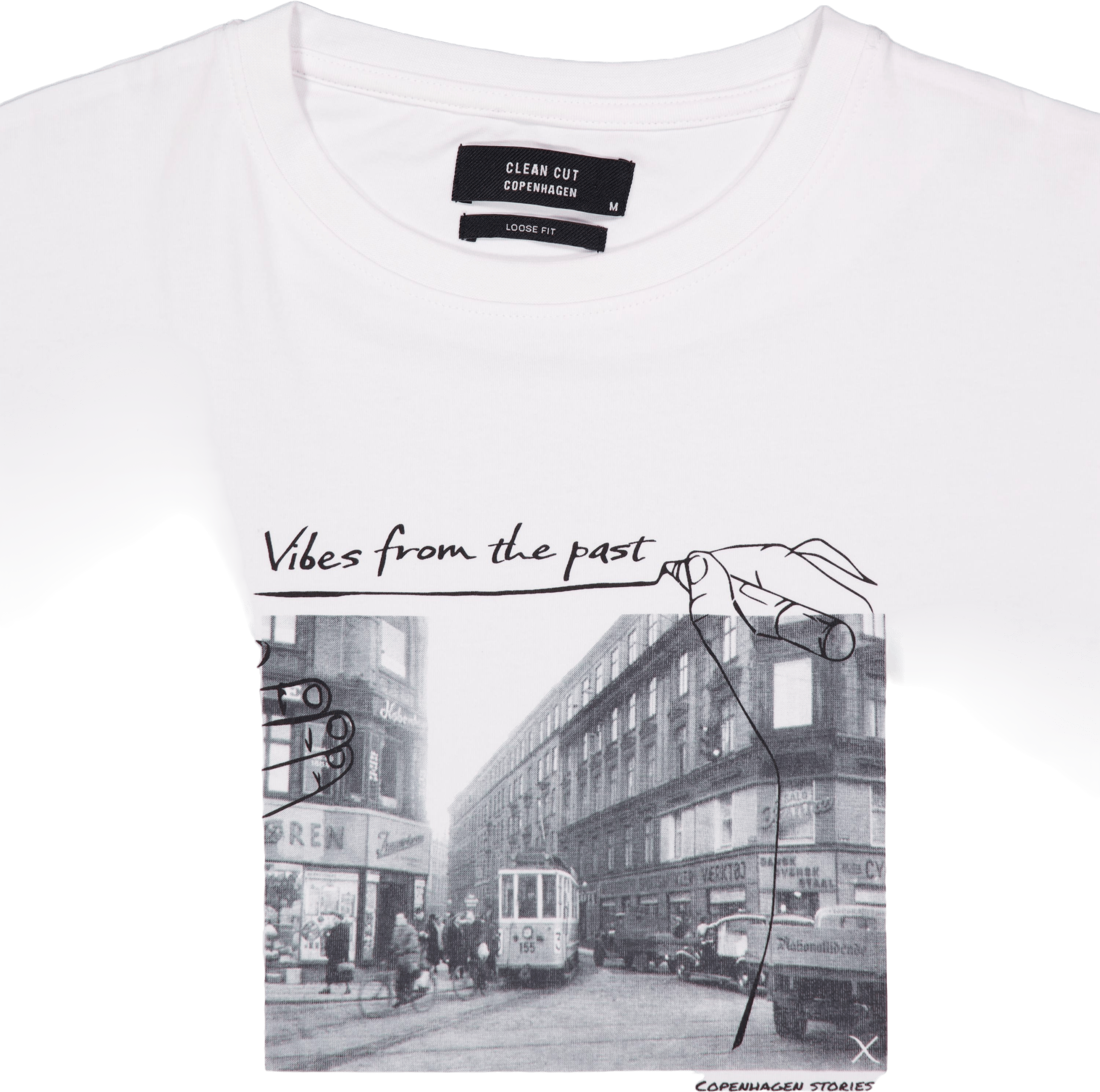 Old Copenhagen T-shirt White - Bild 3