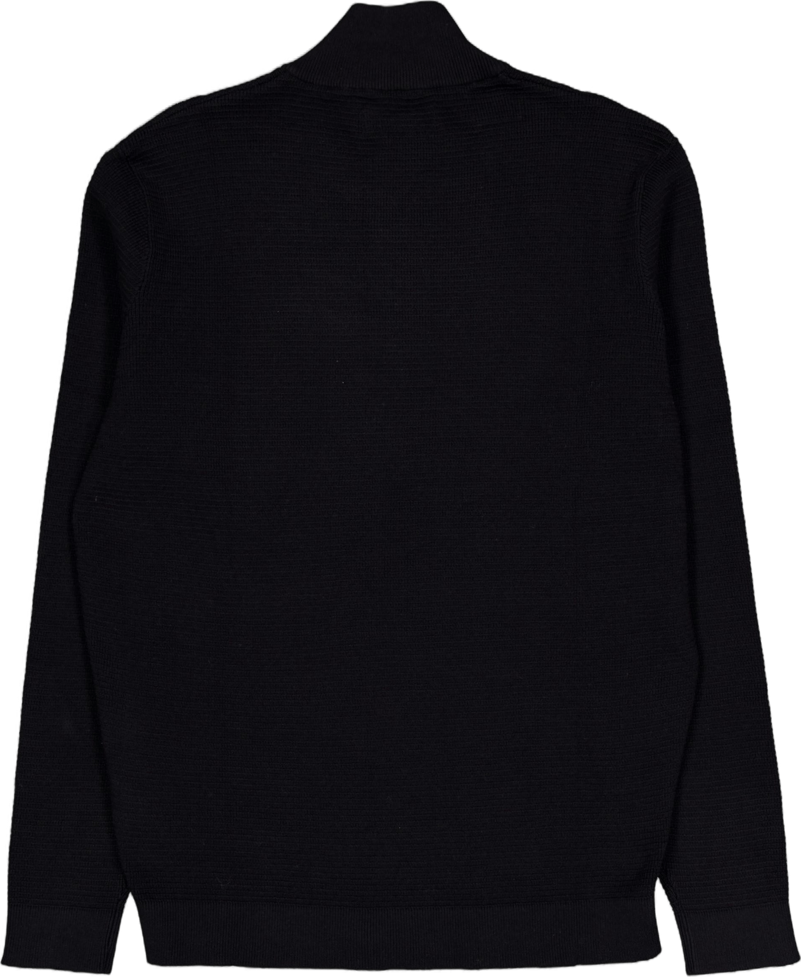 Oscar Half-zip Knit Black - Bild 2