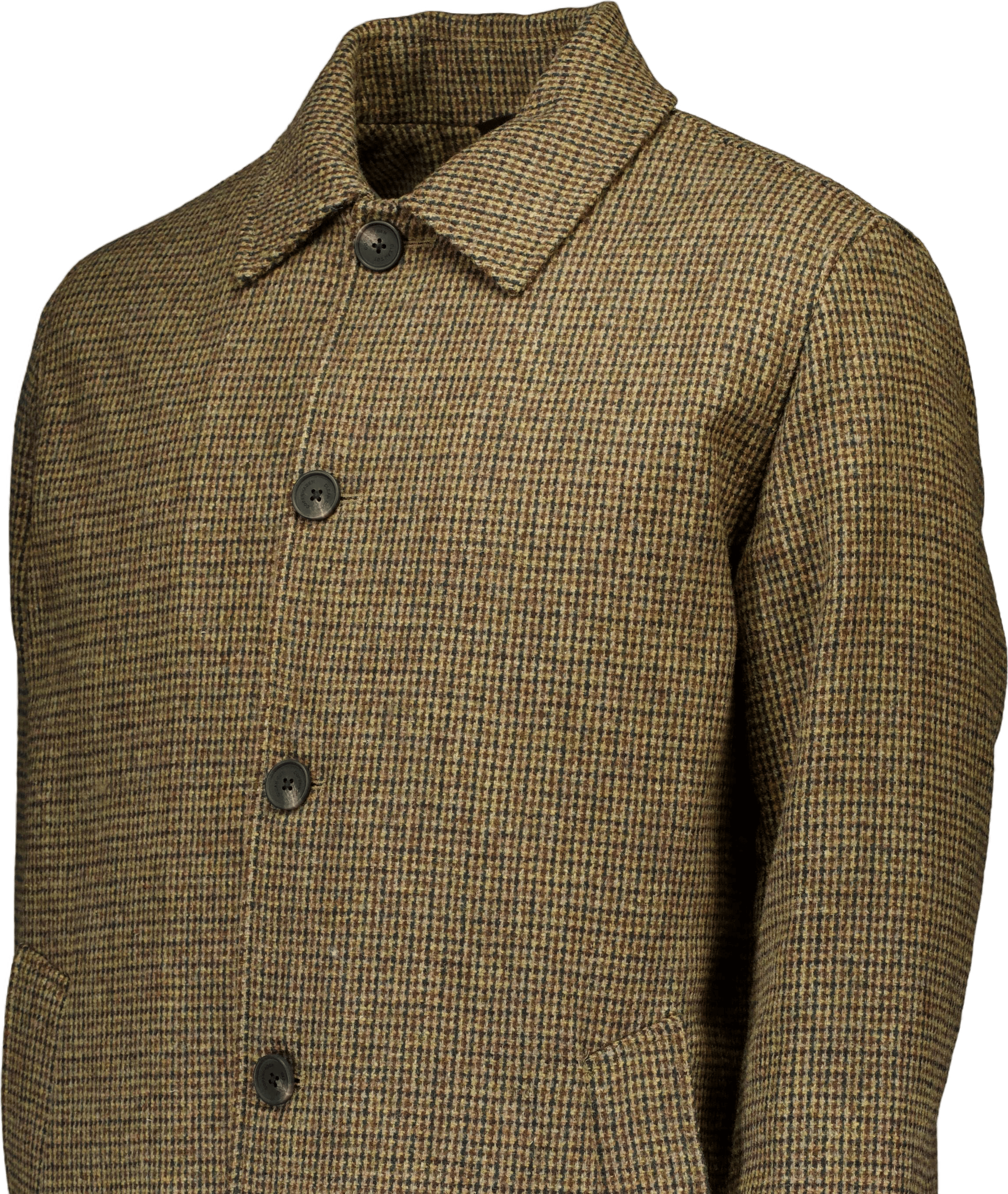 Carlos Check Coat Dark Khaki/deep Green Check - Bild 3