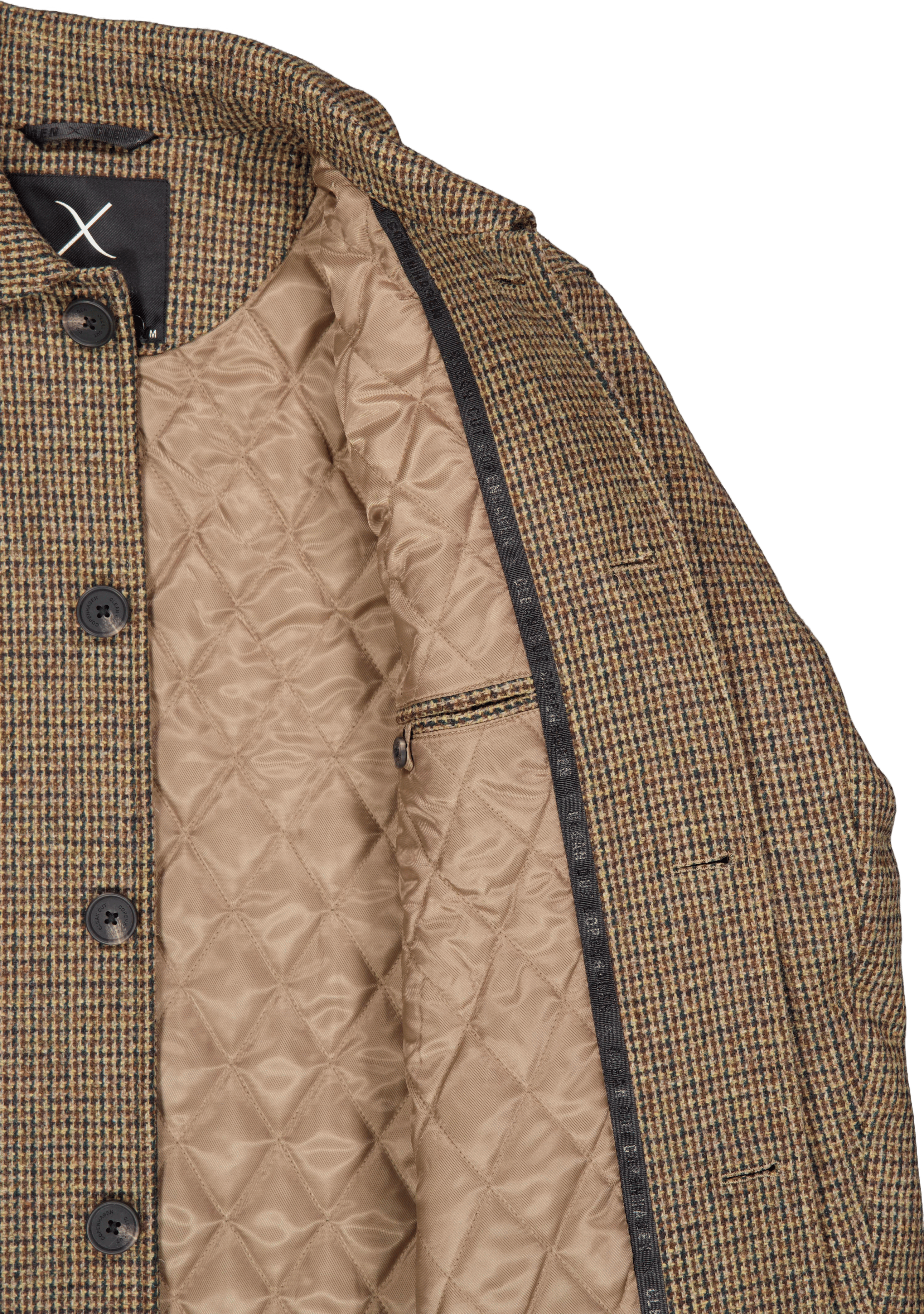 Carlos Check Coat Dark Khaki/deep Green Check - Bild 4