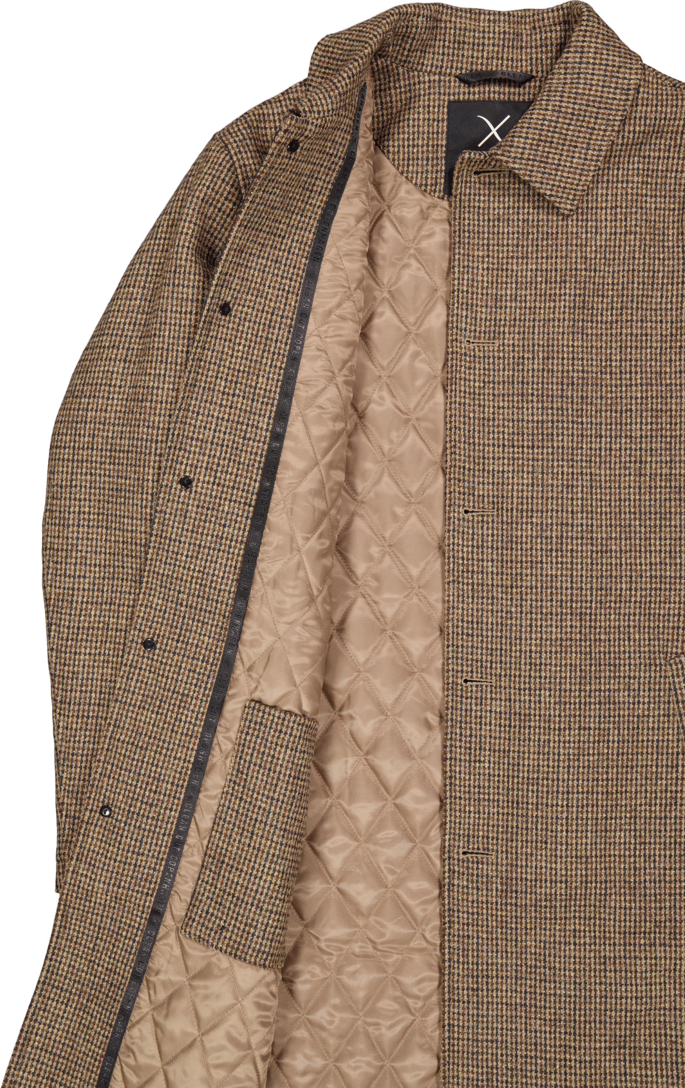 Carlos Check Coat Dark Khaki/deep Green Check - Bild 5