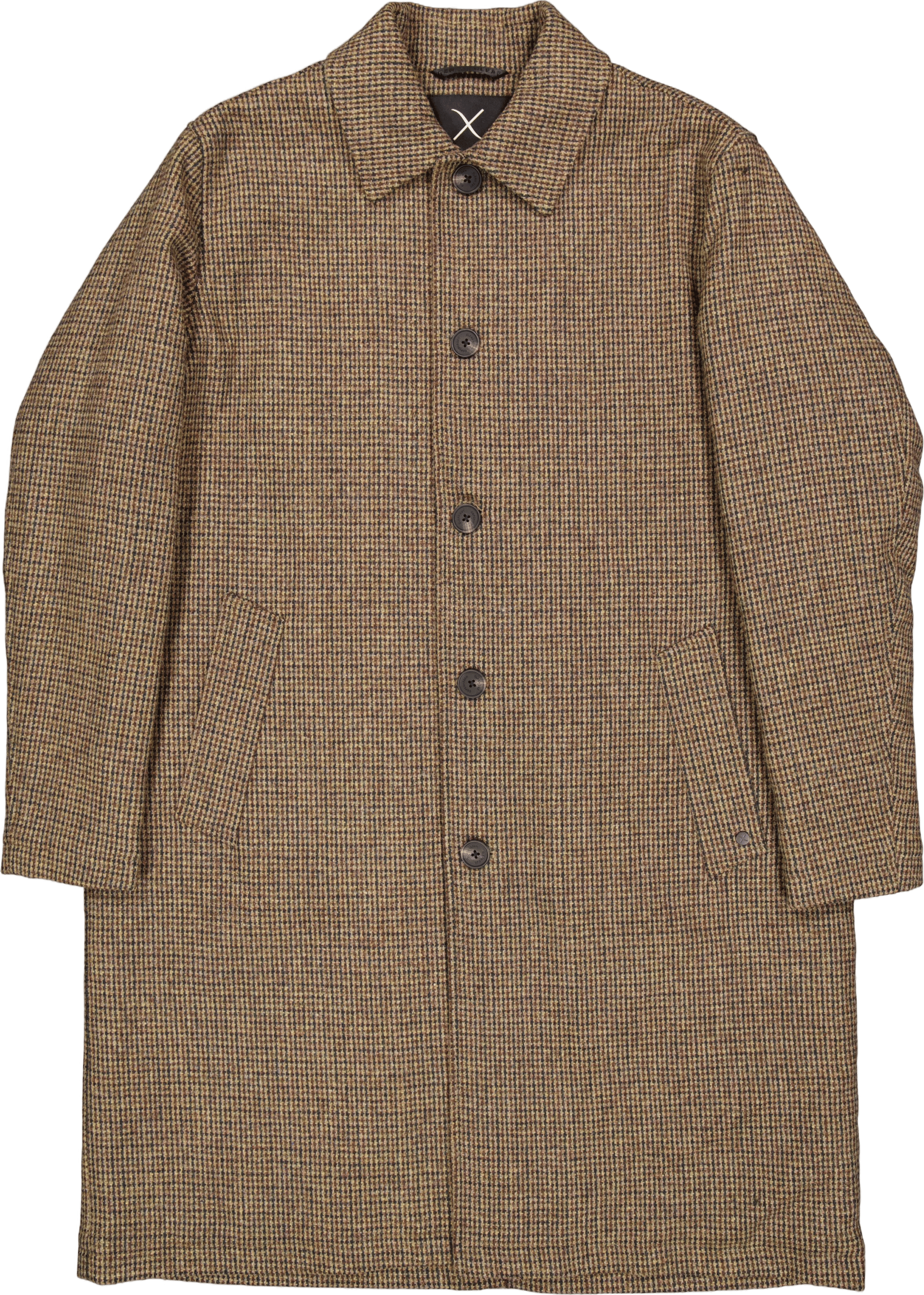 Carlos Check Coat Dark Khaki/deep Green Check - Bild 6