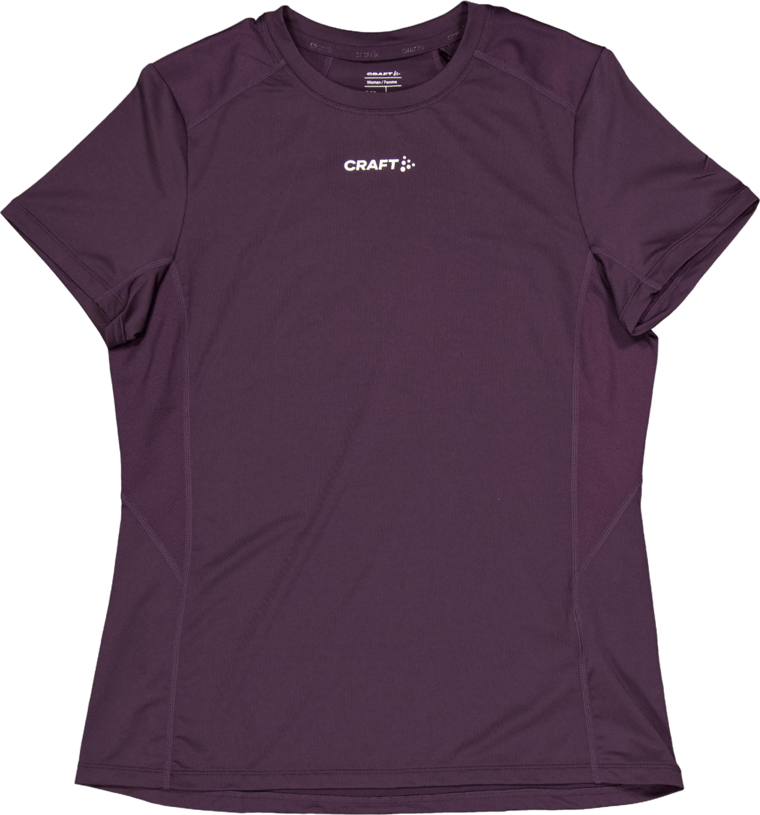 Adv Essence Ss Tee 2 W Dk Plum, Female, Apparels, T-shirt, Workout, Purple, XS