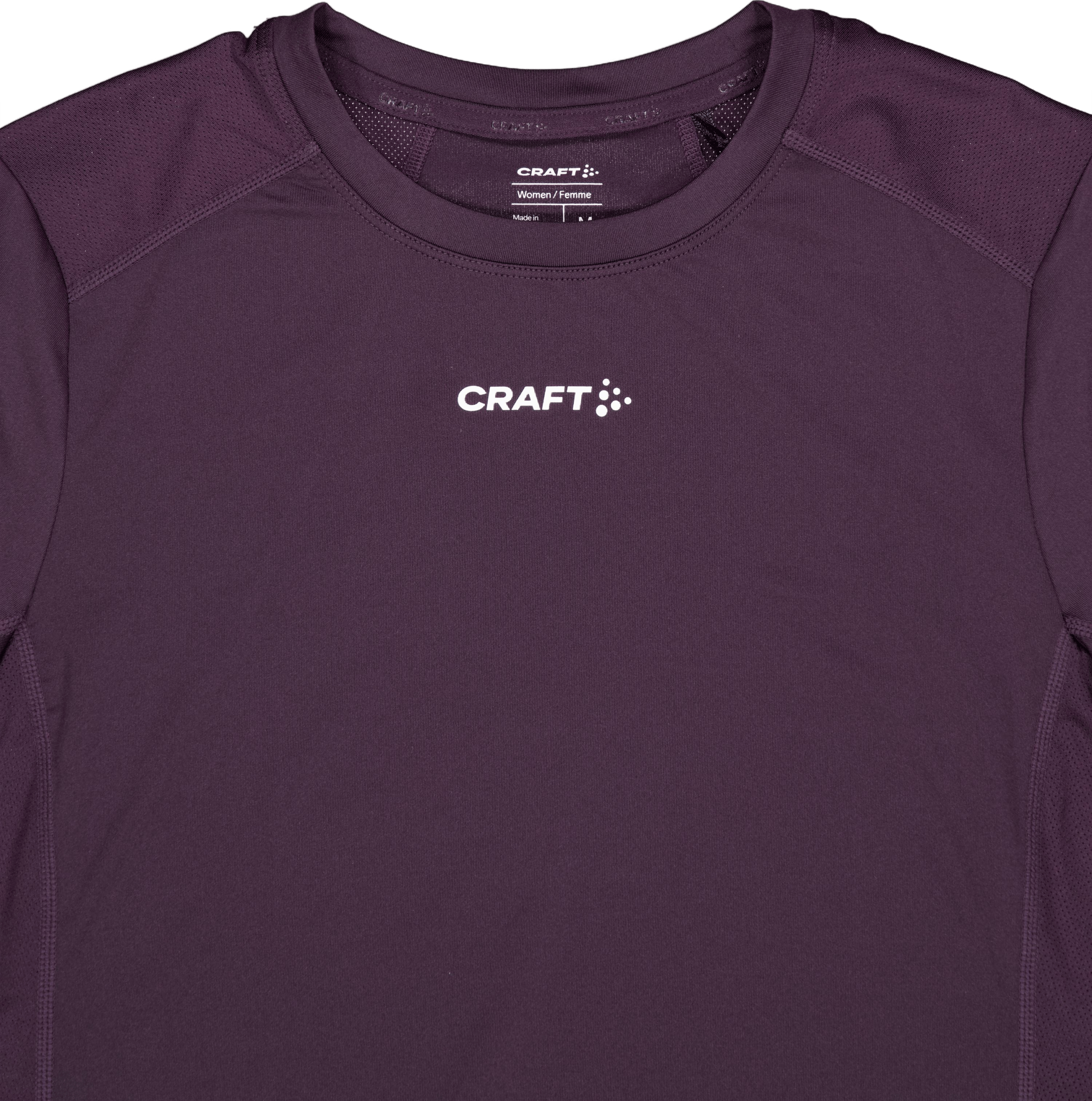 Adv Essence Ss Tee 2 W Dk Plum - Bild 3