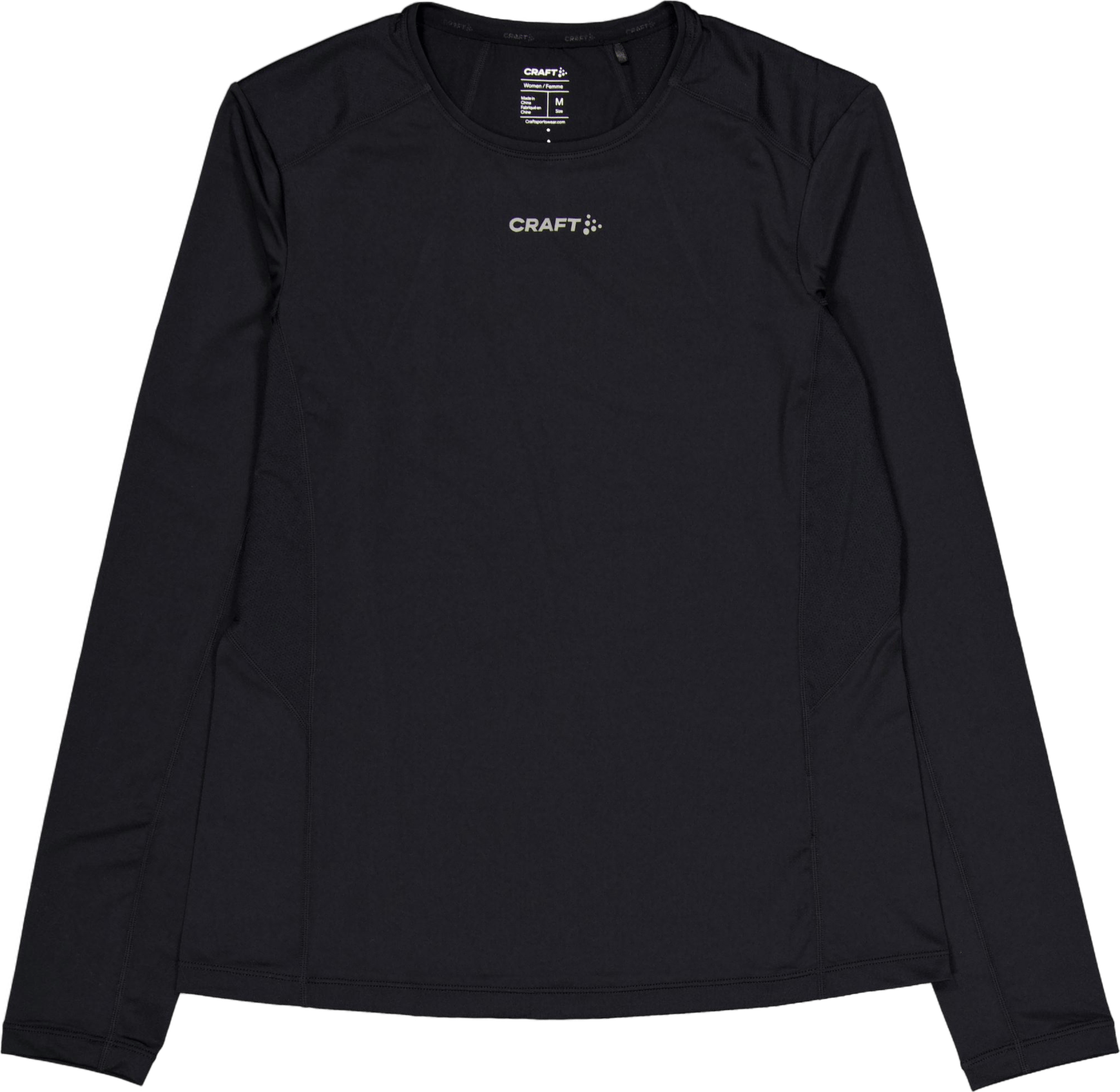 Adv Essence Ls Tee 2 W Black