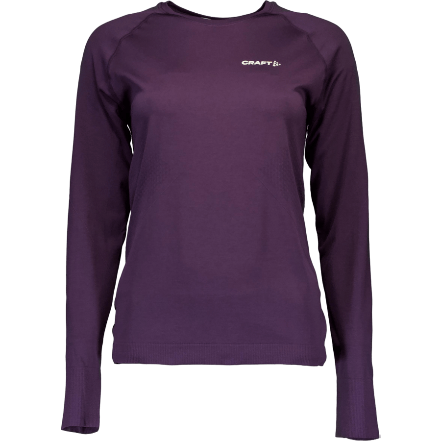 Core Dry Active Comfort Ls W Dk Plum