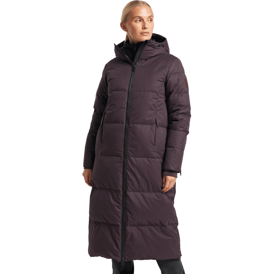 Shanna 2.0 Down Coat Women Aubergine