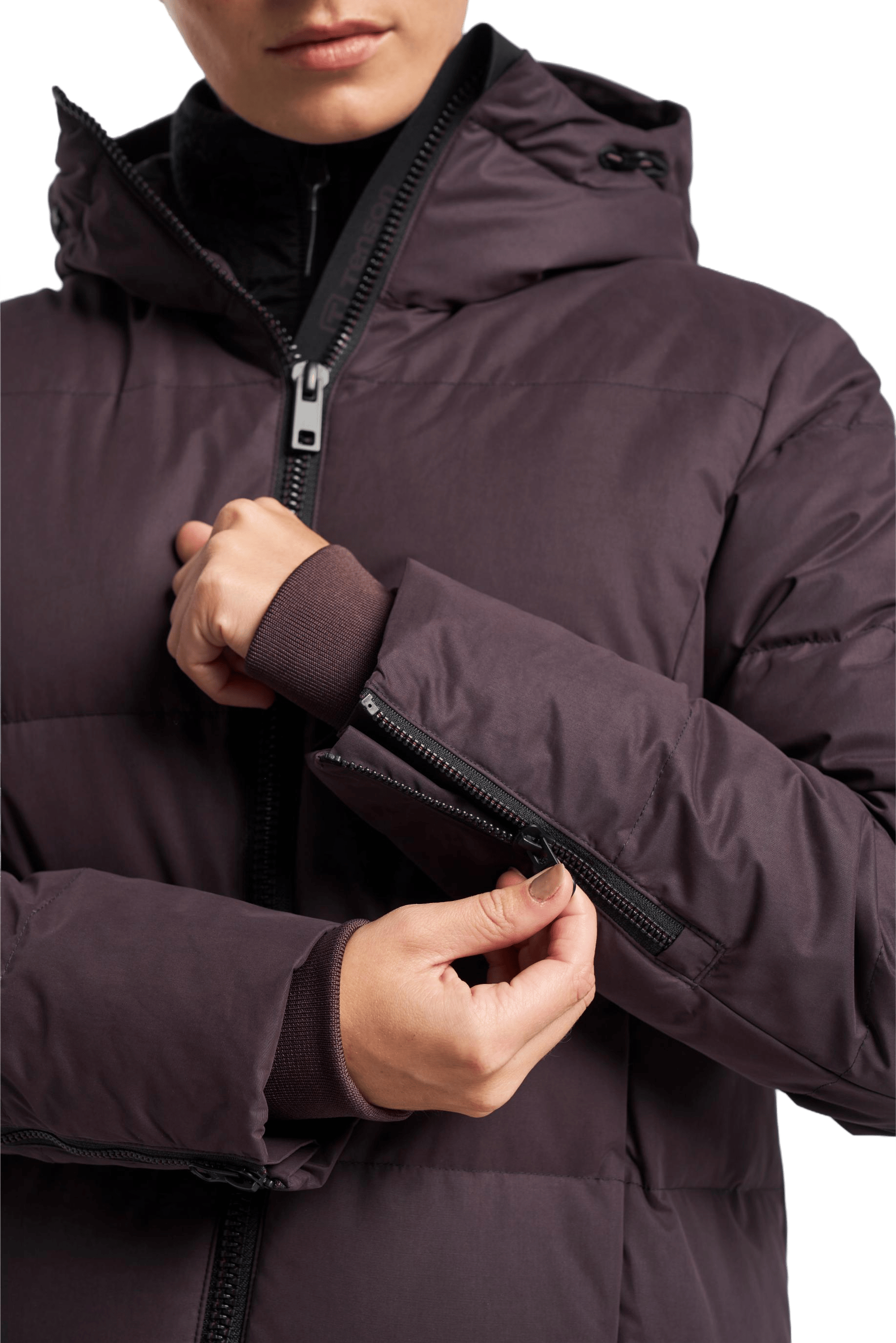 Shanna 2.0 Down Coat Women Aubergine - Bild 4