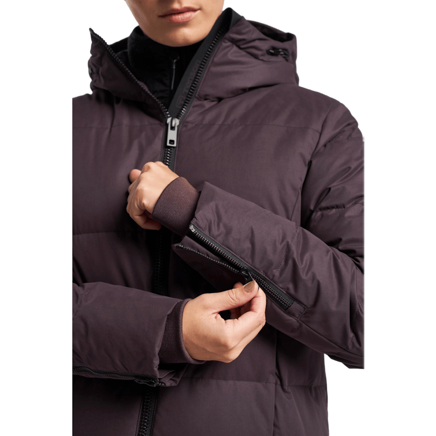 Shanna 2.0 Down Coat Women Aubergine - Bild 4