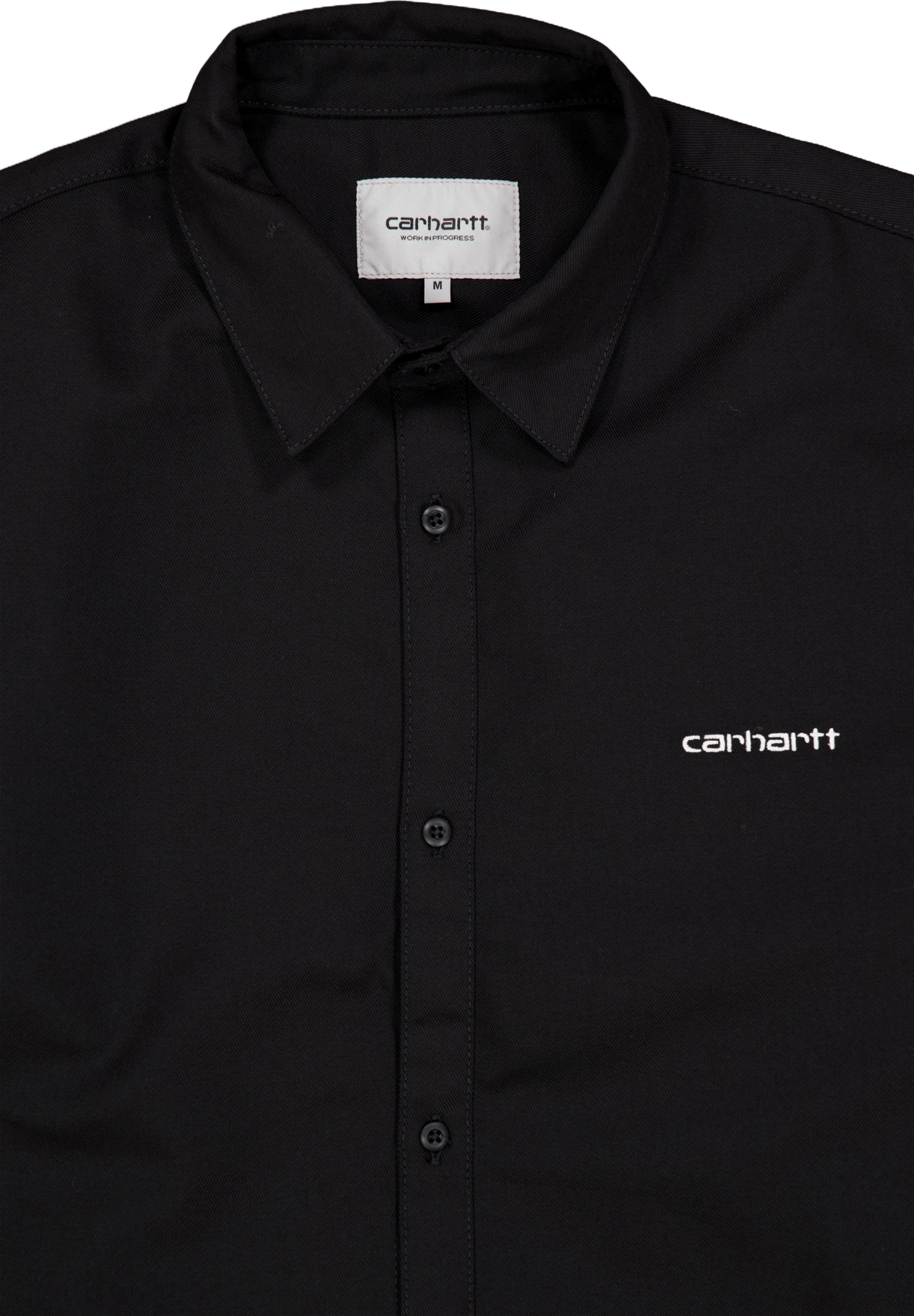 L/s Module Script Shirt Black / White - Bild 3