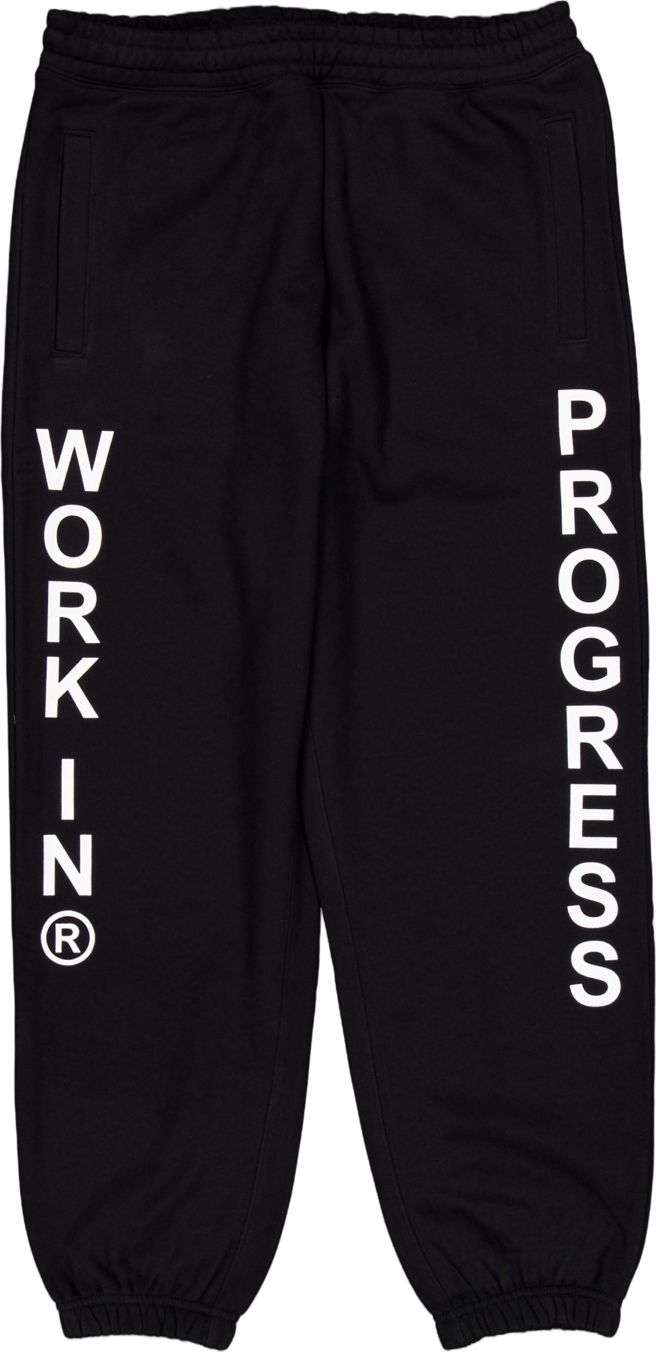 Body Of Work Sweat Pant Black / White