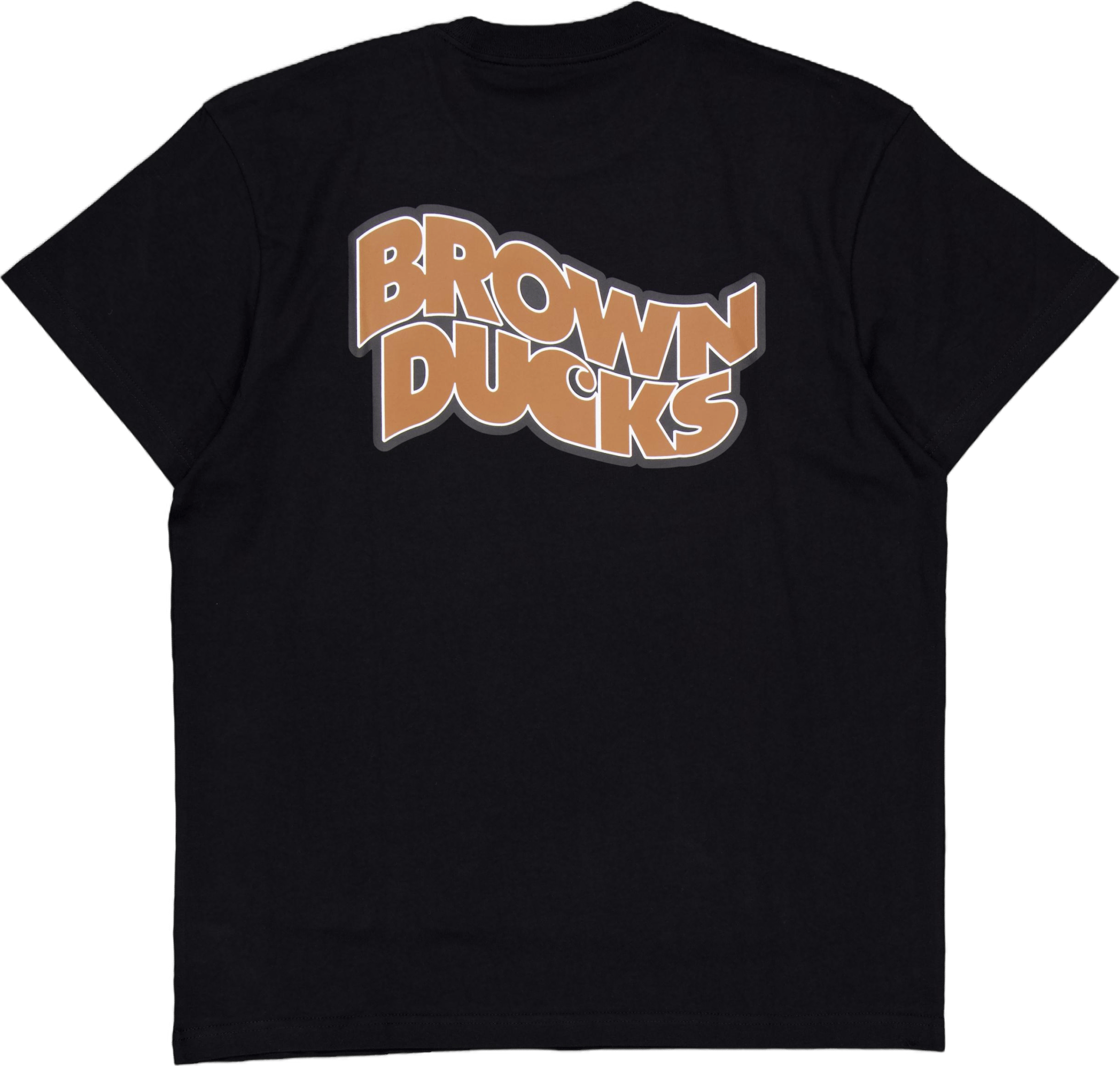 S/s Brown Ducks T-shirt Black - Bild 2