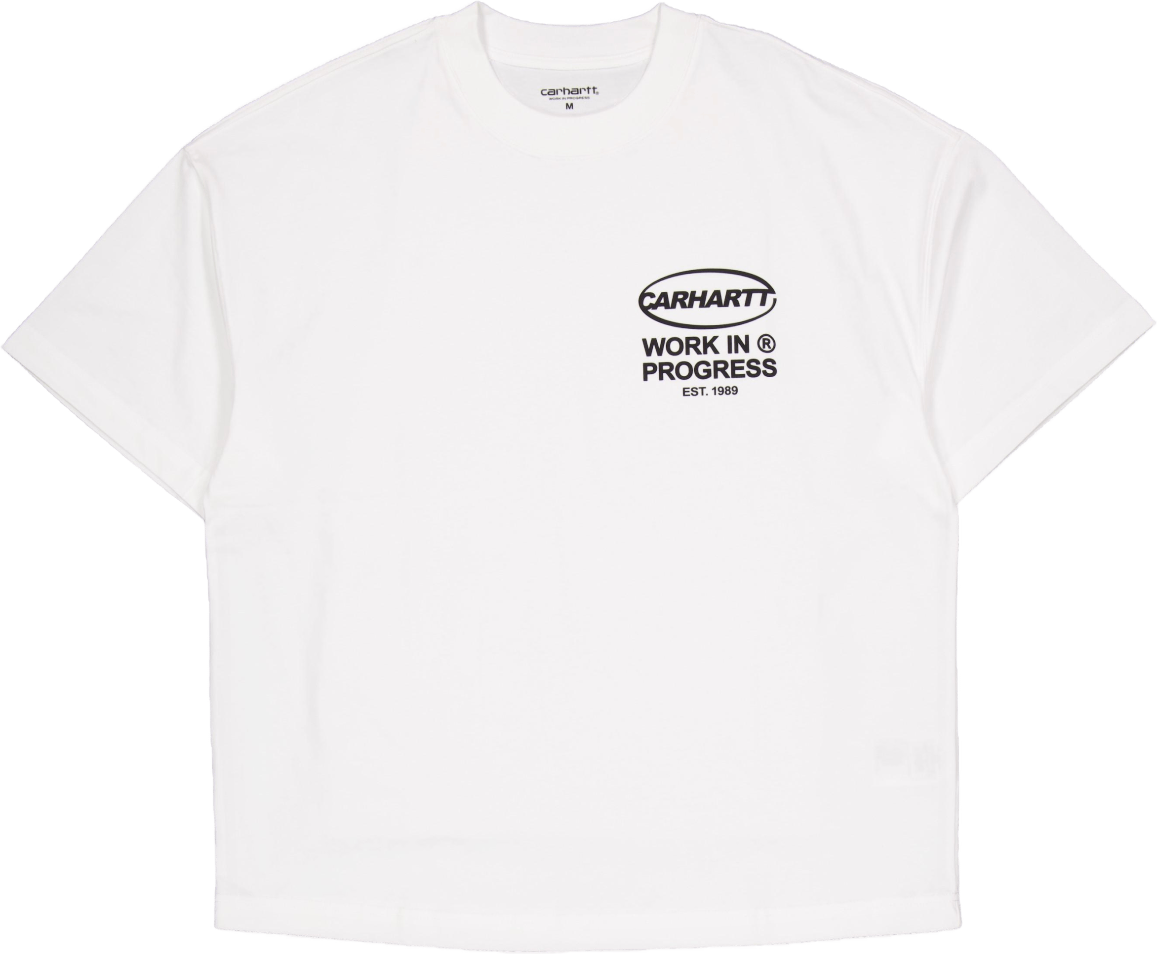 S/s Body Of Work T-shirt White / Black