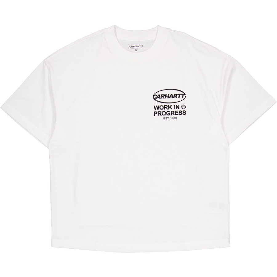 S/s Body Of Work T-shirt White / Black