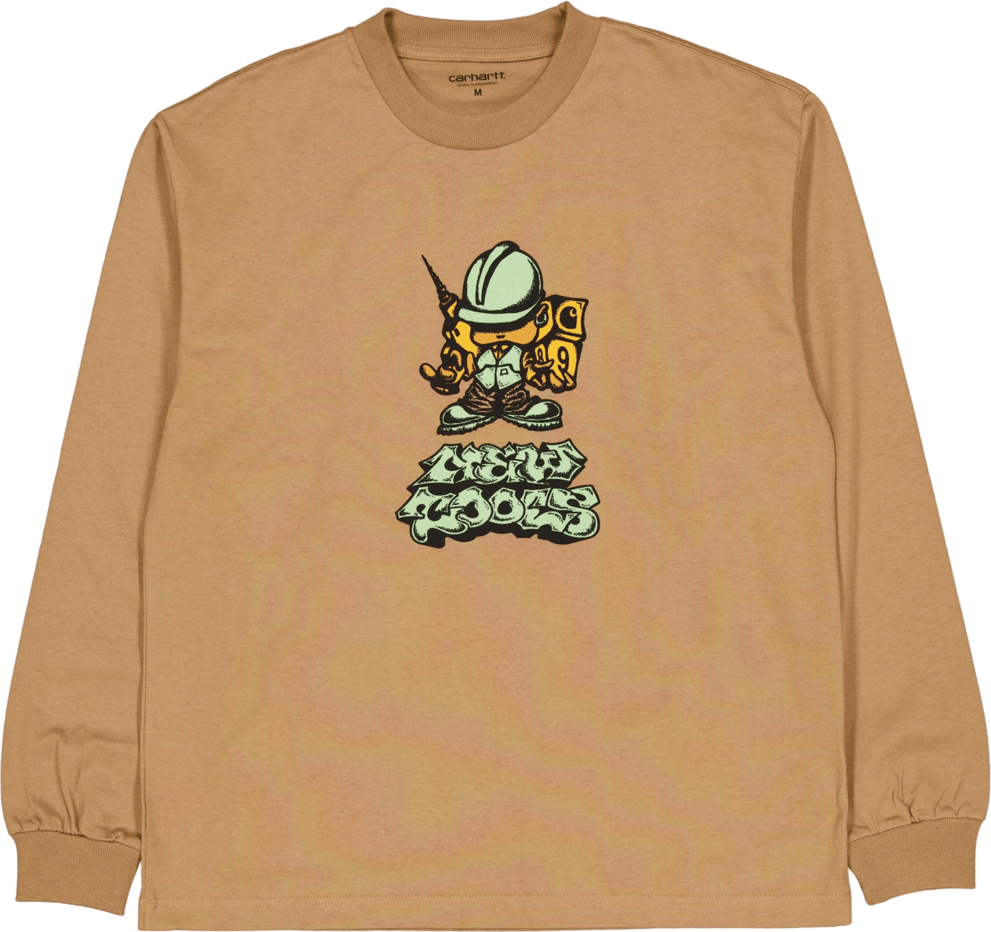 L/s Drill Boy T-shirt Peanut