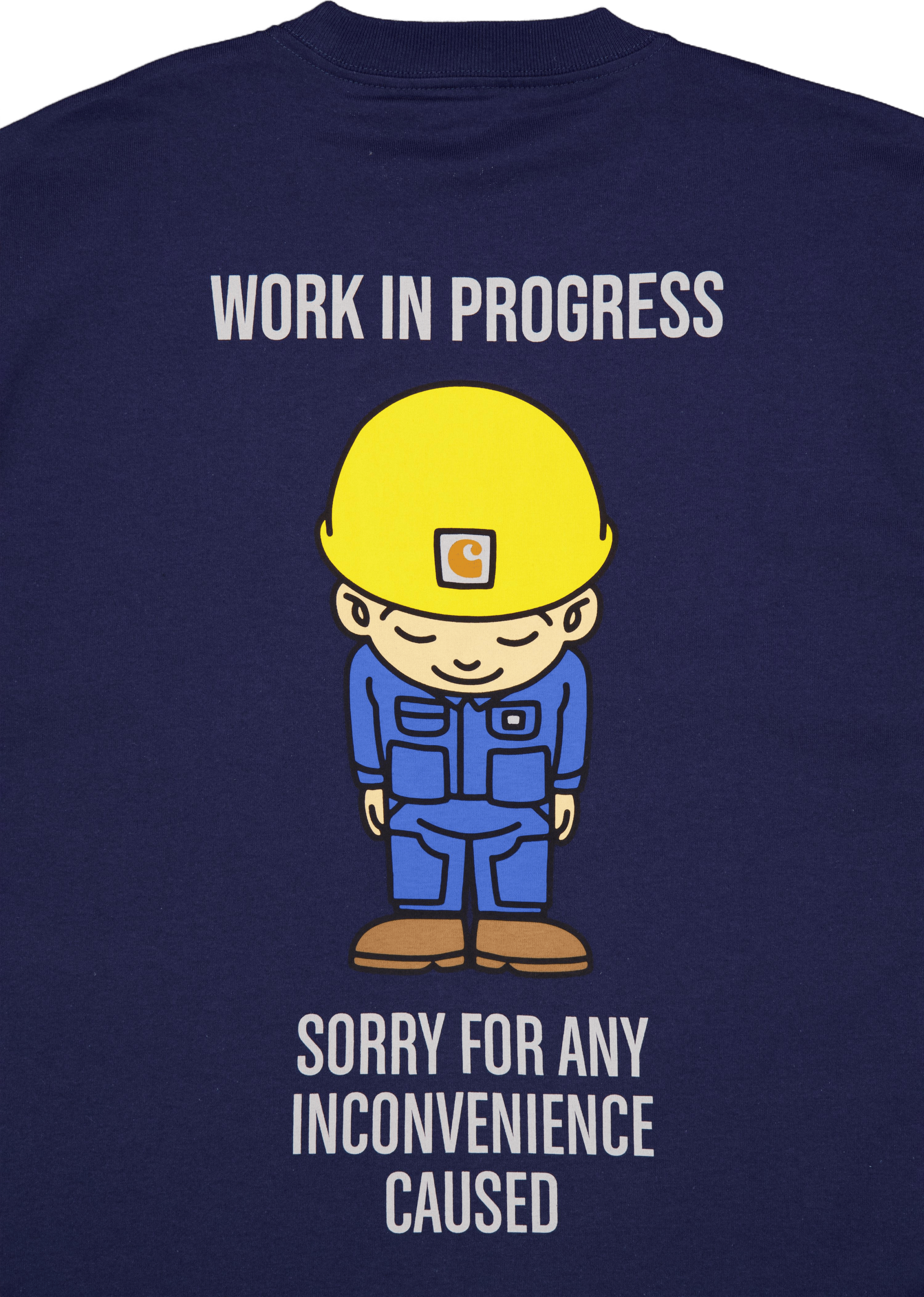 S/s Sumimasen T-shirt Air Force Blue - Bild 4