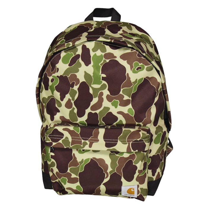 Jake Backpack Camo Duck Green, Unisex, Equipment, Accessories, Multi color, ONESIZE