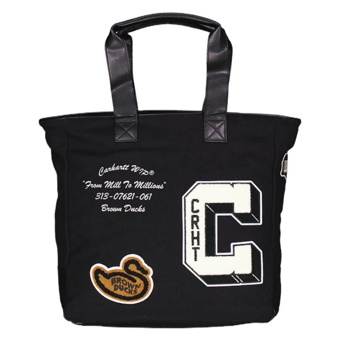 Brown Ducks Tote Black / Black, Unisex, Apparatuur, Accessoires, Zwart/Bruin, ONESIZE