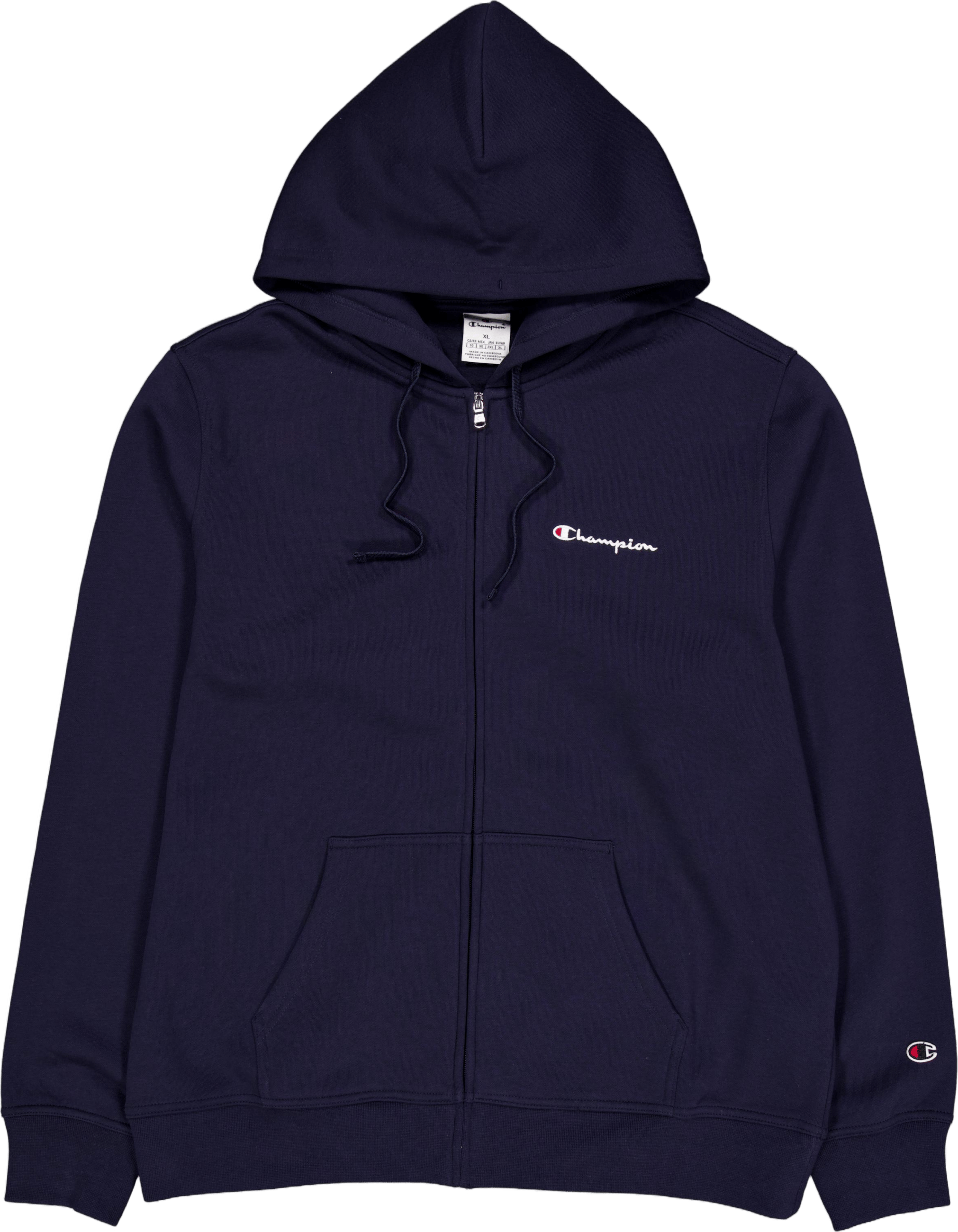 Hooded Full Zip Sweatshirt Sky Captain