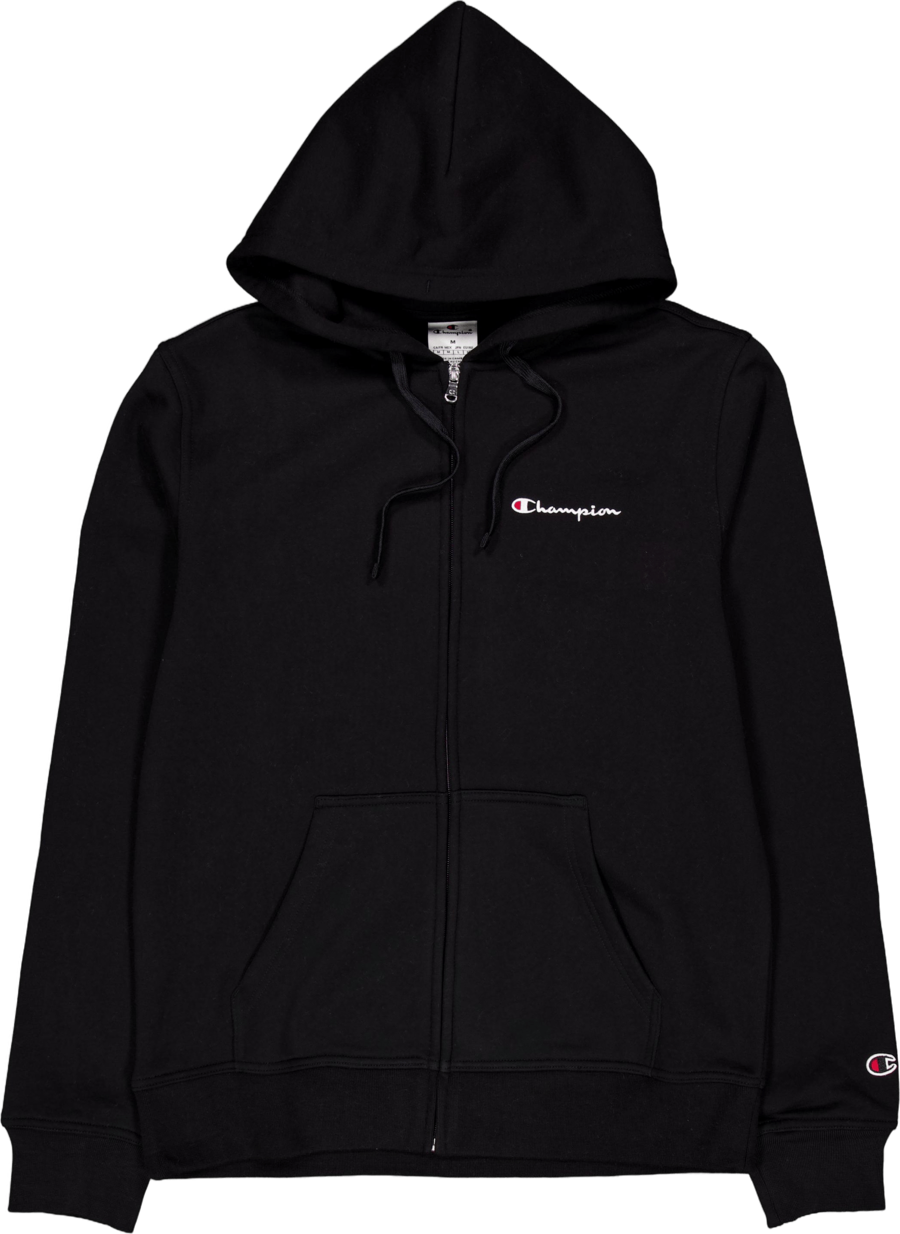 Hooded Full Zip Sweatshirt Black Beauty