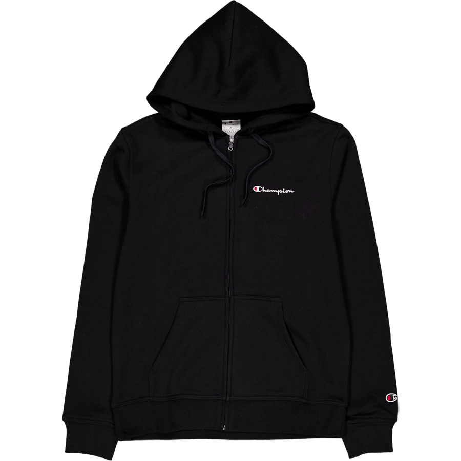 Hooded Full Zip Sweatshirt Black Beauty
