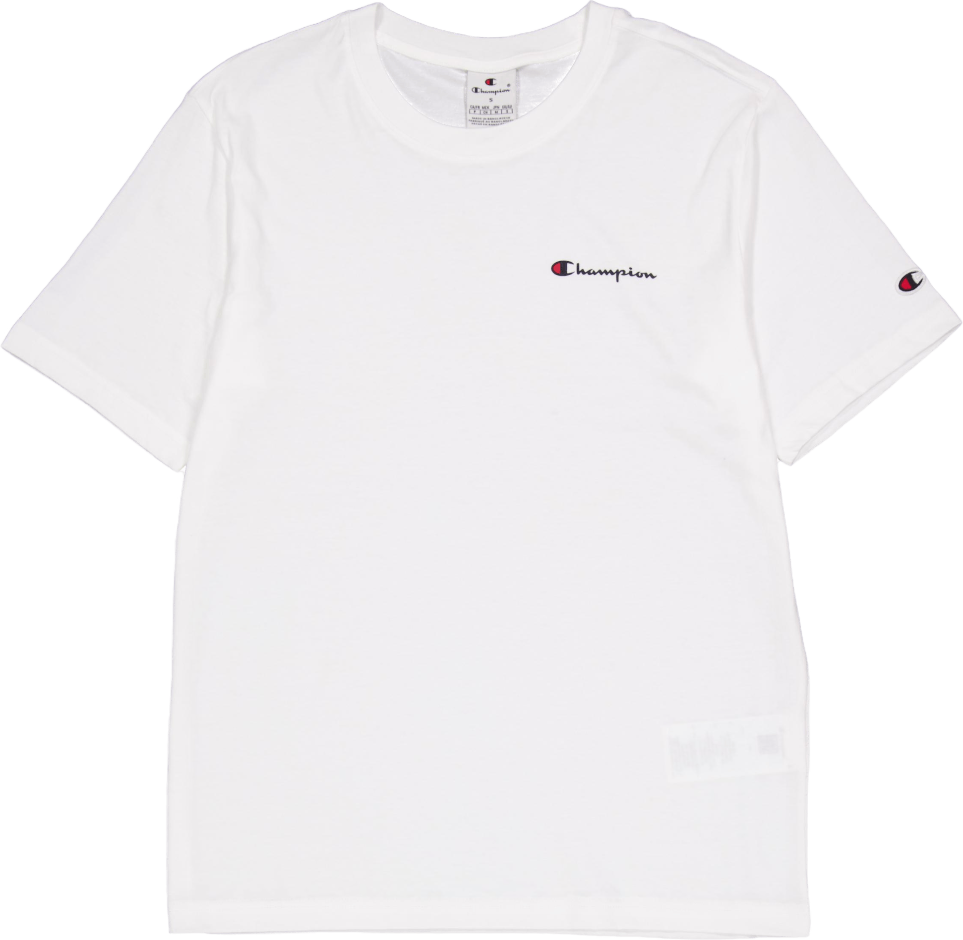 Crewneck T-shirt White, Male, Vaatteet, T-paita, Valkoinen, S
