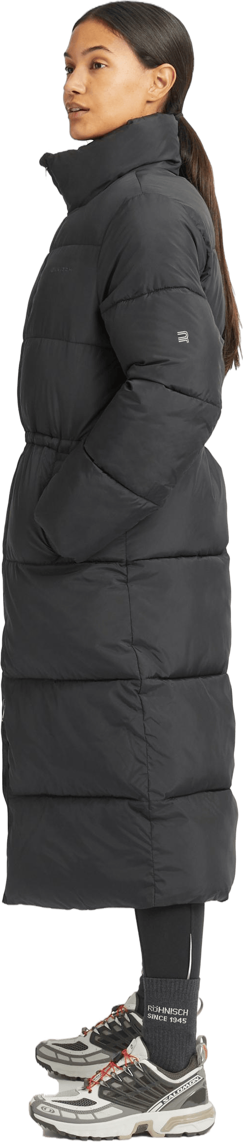 Pebble Drawstring Coat Black - Bild 3