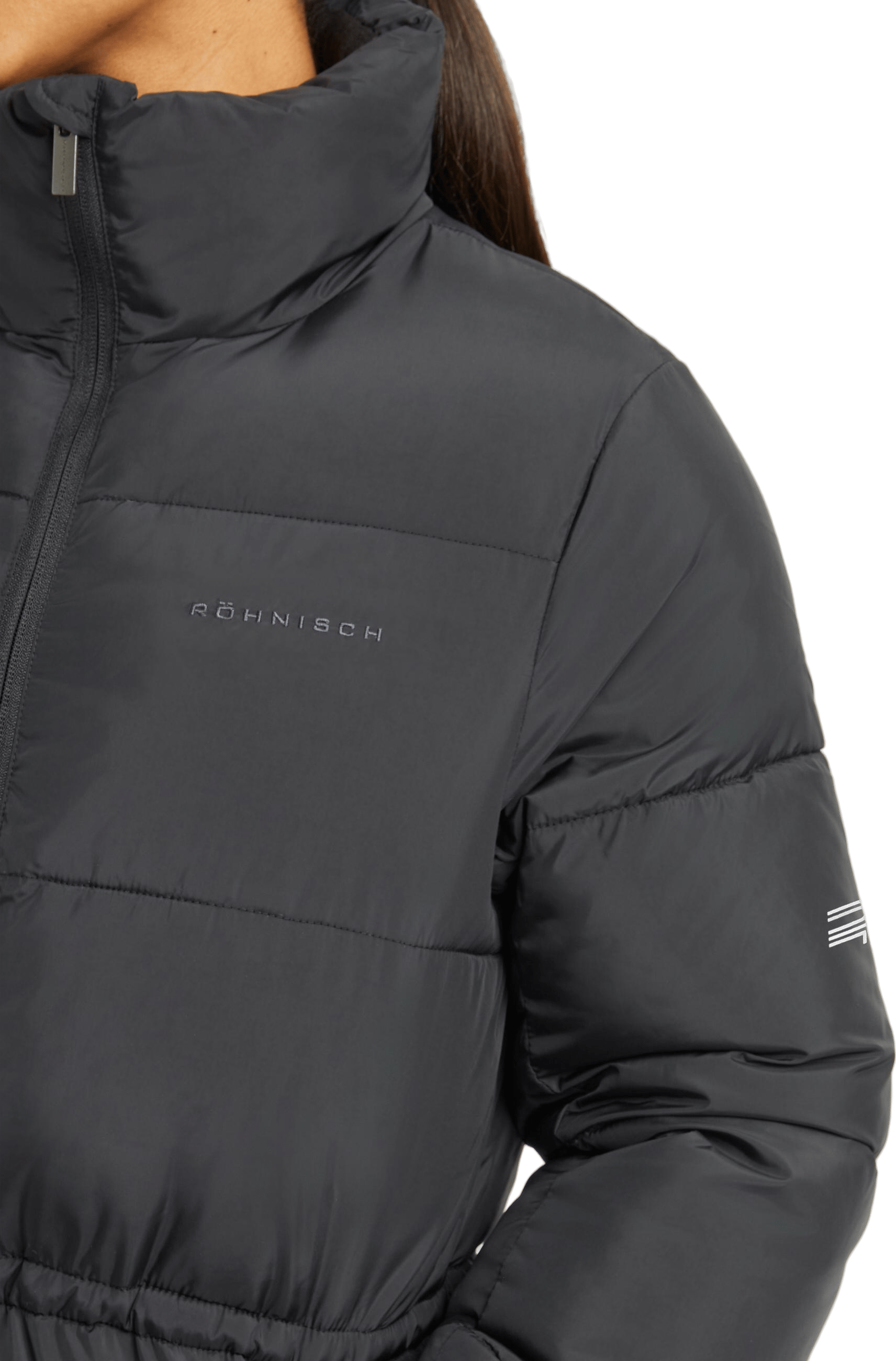 Pebble Drawstring Coat Black - Bild 5