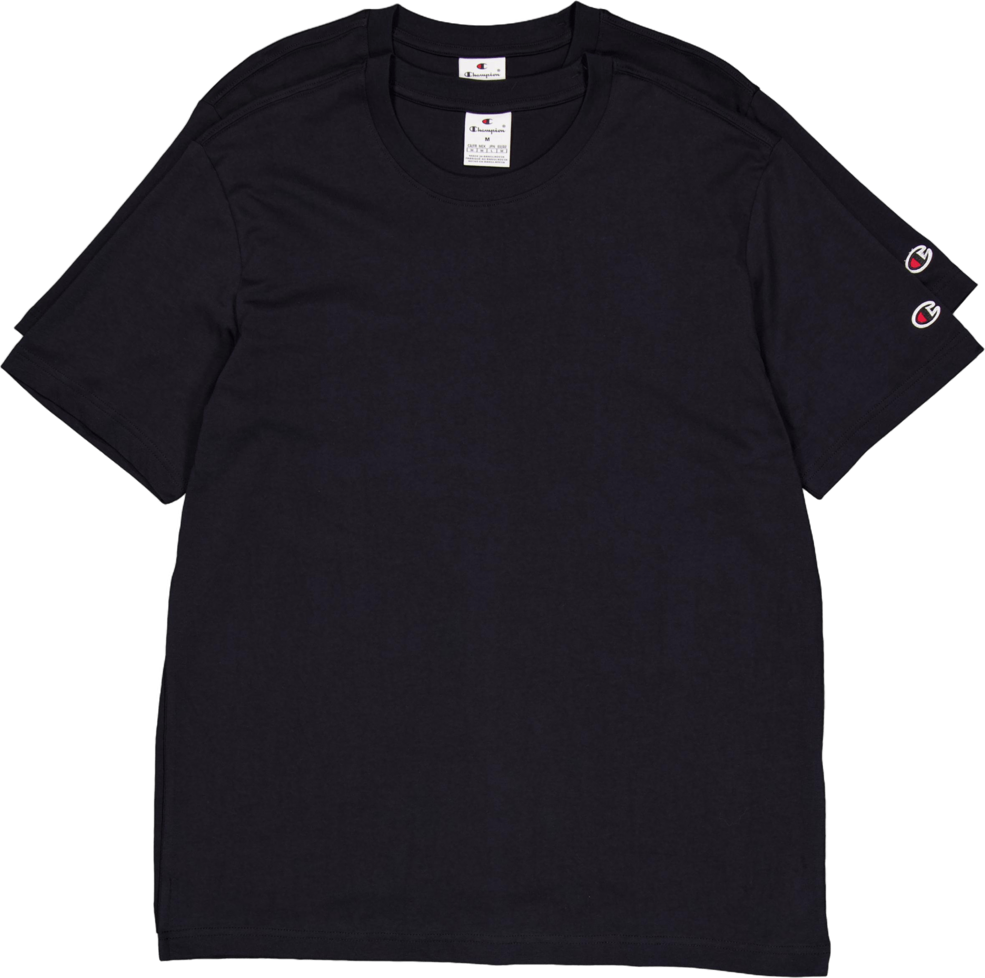 2pack Crew-neck Black Beauty