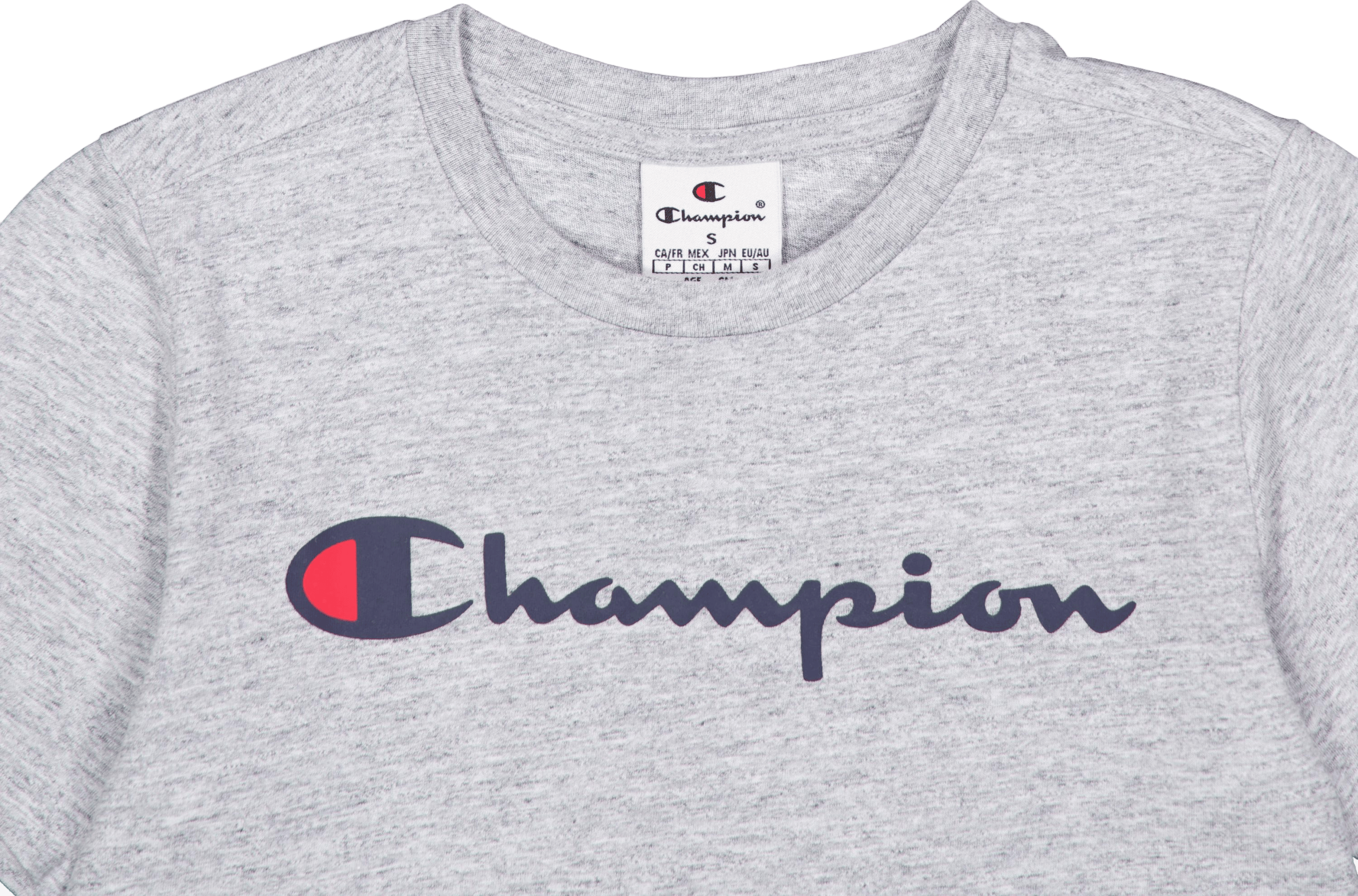 Crewneck T-shirt New Oxford Grey Melange - Bild 3
