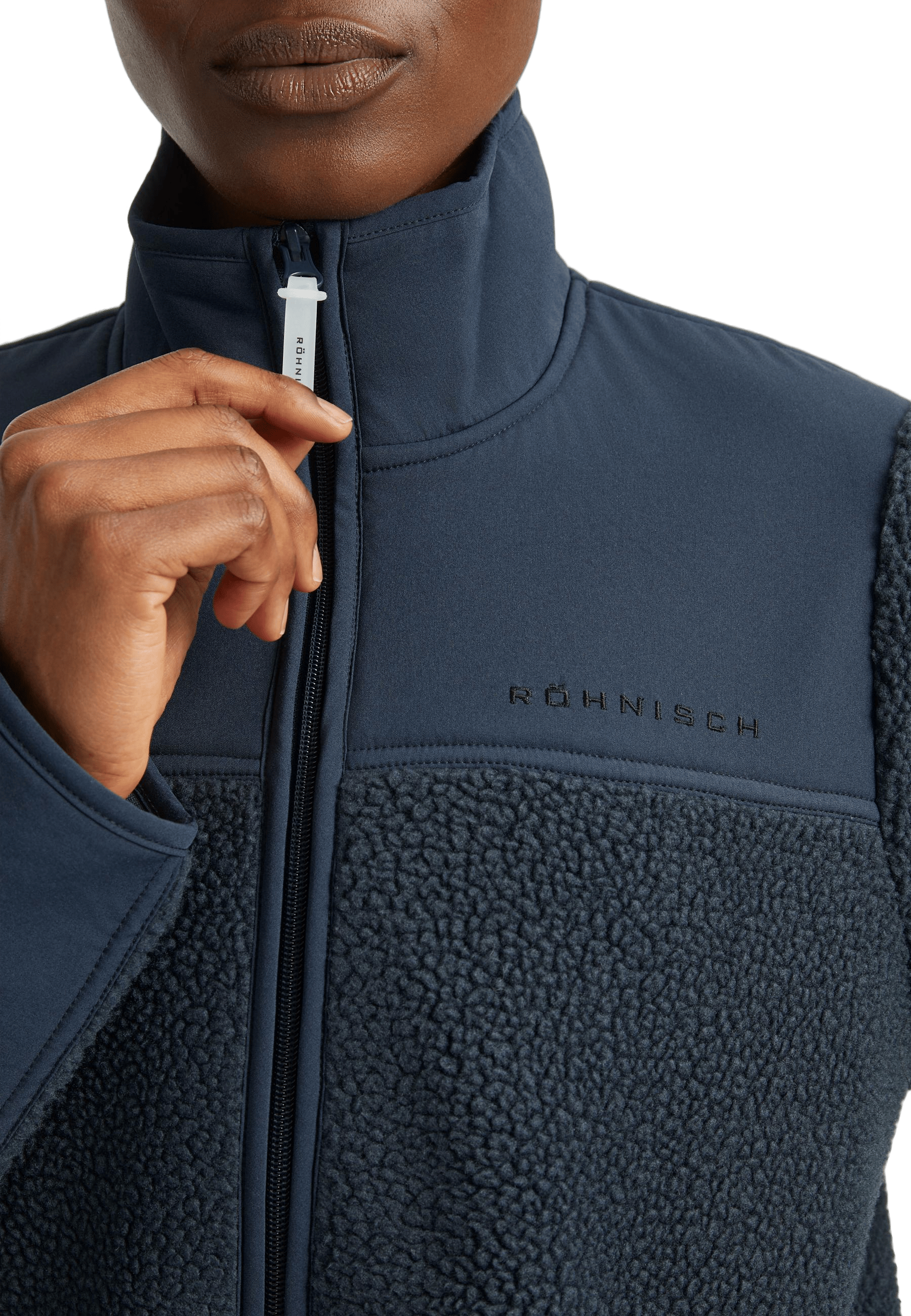 Phoebe Pile Jacket Space Navy - Bild 3