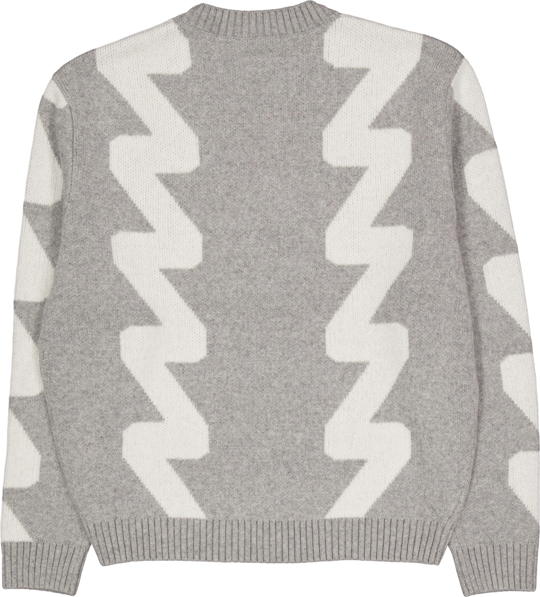 Tom Cardigan Ax5 Grey Melange Wave - Bild 2