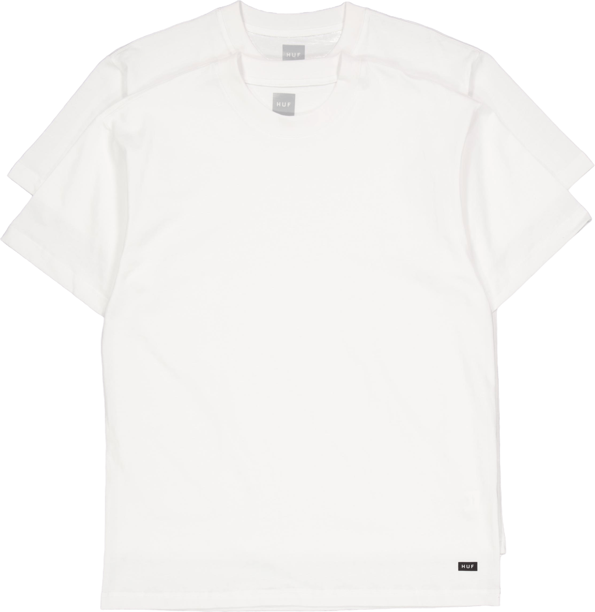 Huf Set 2 Pack Tees White