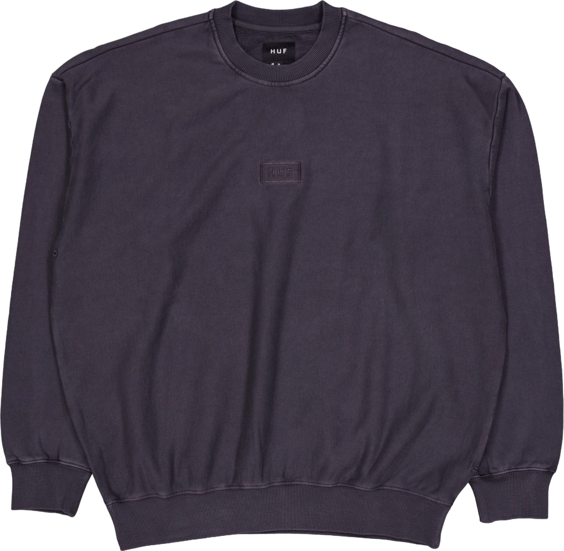 Mason Crewneck Fleece Washed Black