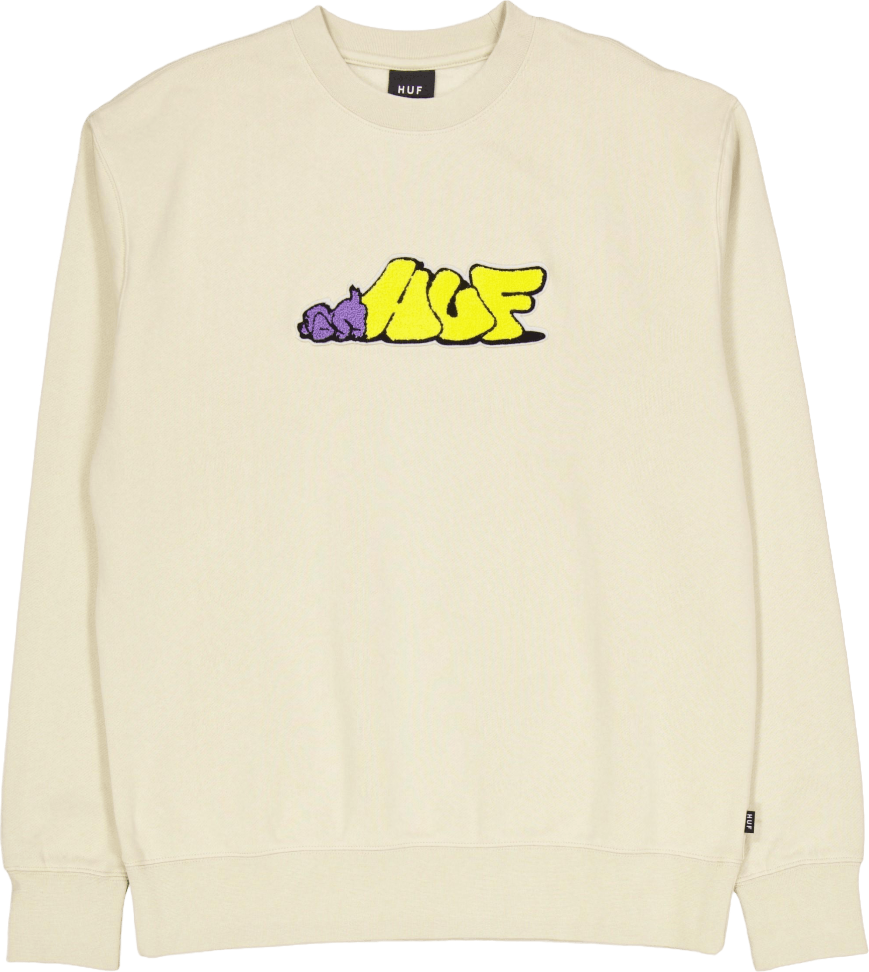 Dog Sense Crewneck Stone, Unisex, Odevy, mikiny a mikiny, Béžová, L