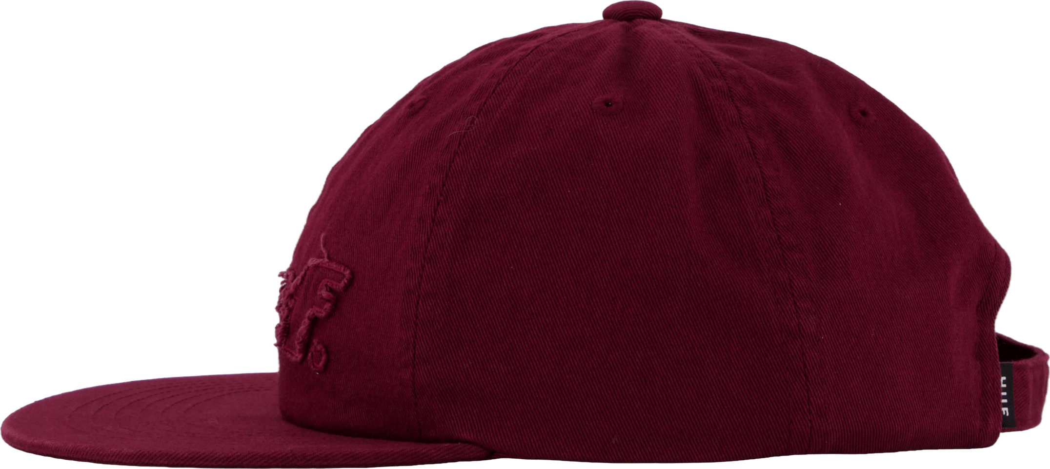 Distressed Logo 5 Panel Hat Raisin - Bild 2
