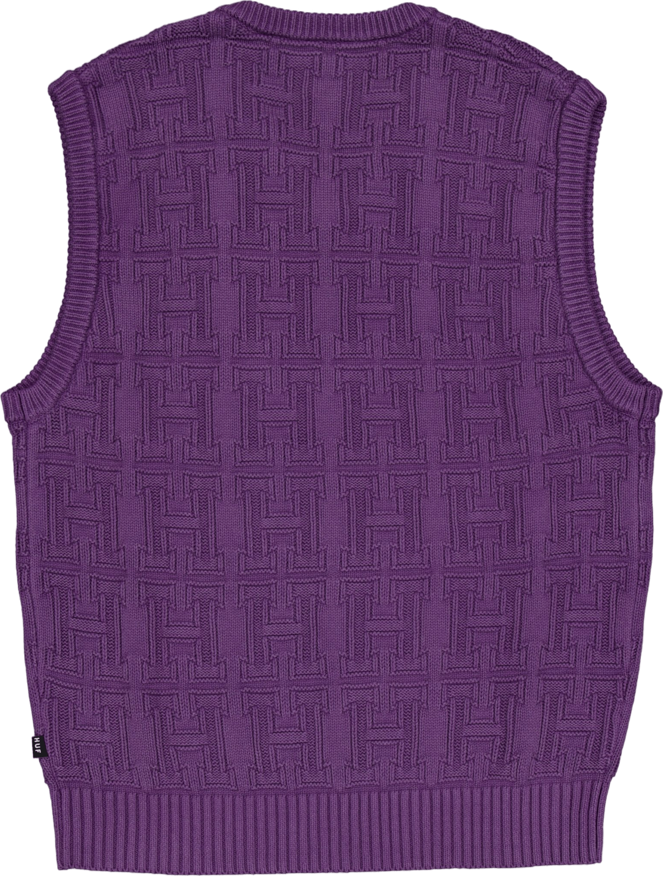Interlaced Jacquard Overdyed V Raisin - Bild 2