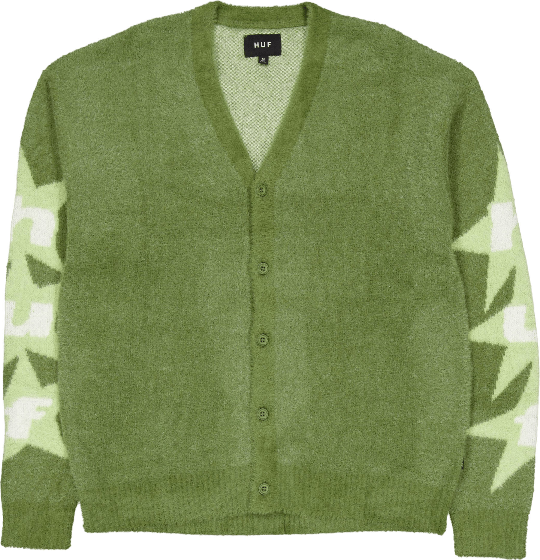 Ursa Mohair Cardigan Pesto