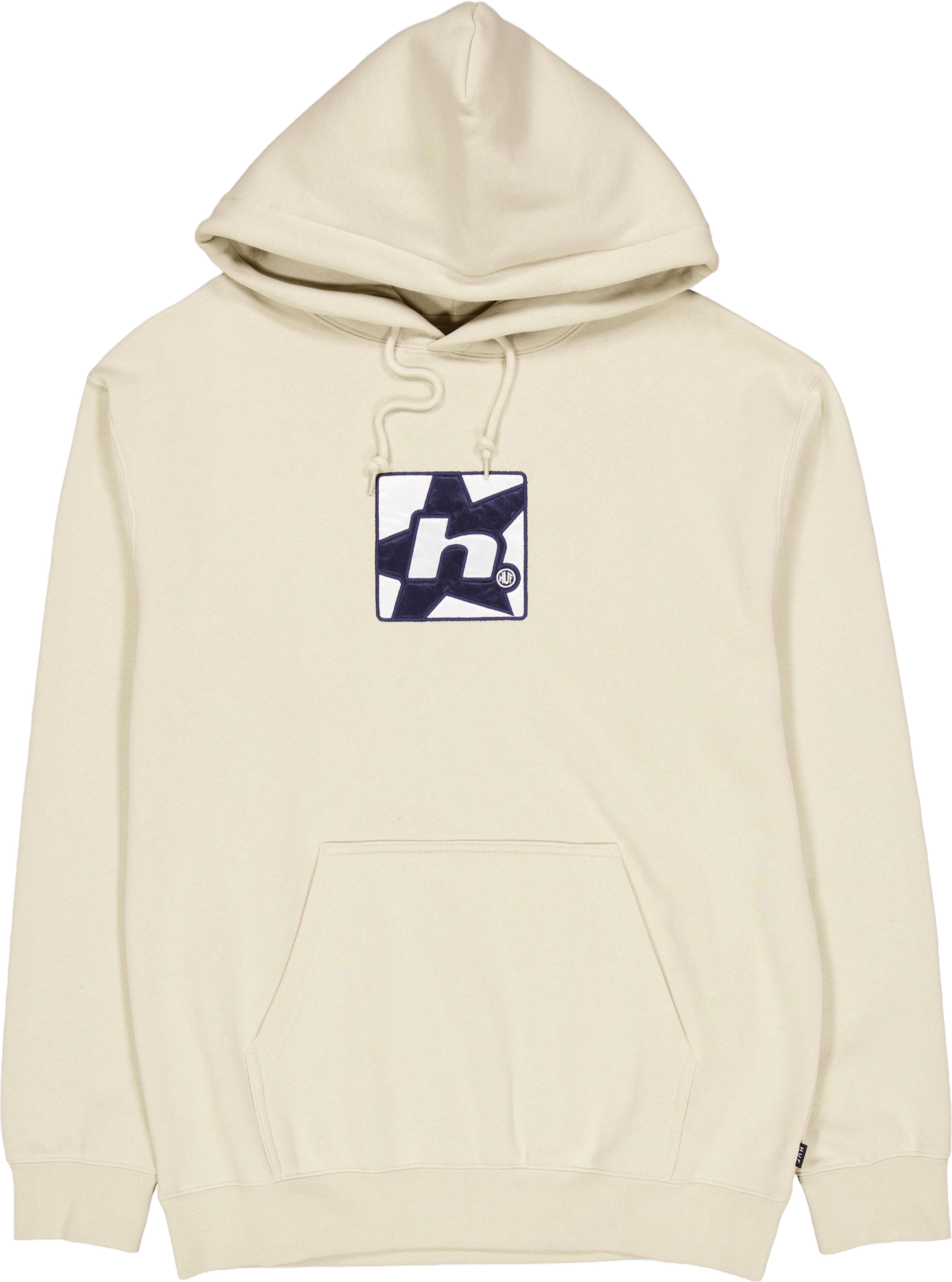 H Star P/o Hoodie Stone