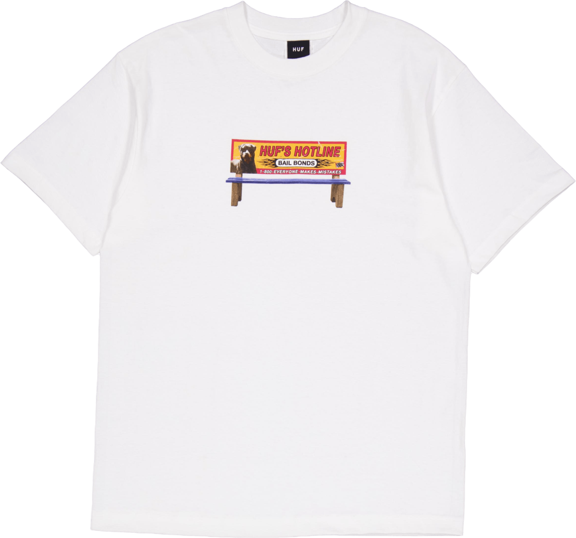 Bail Bonds S/s Tee White