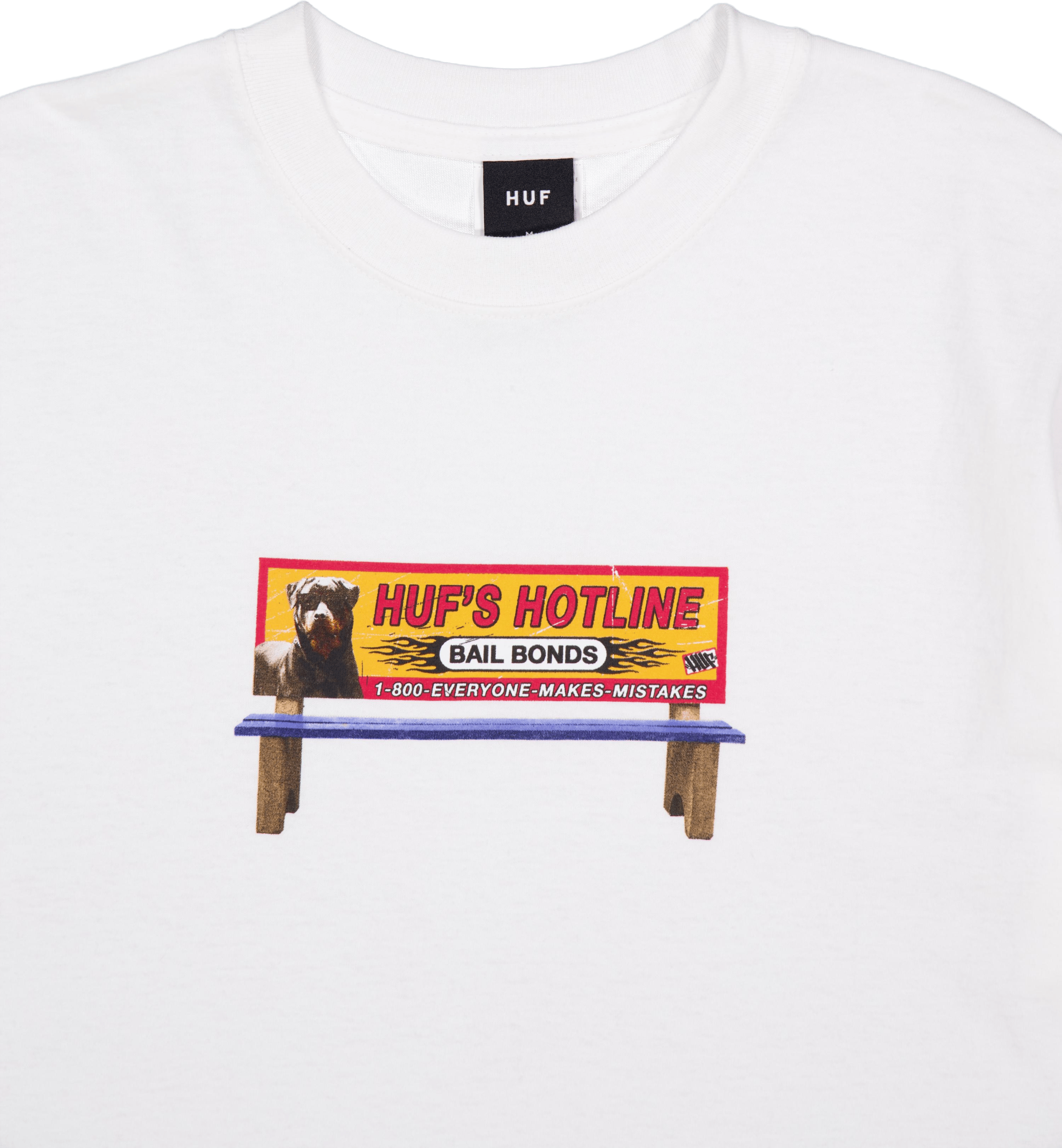 Bail Bonds S/s Tee White - Bild 3